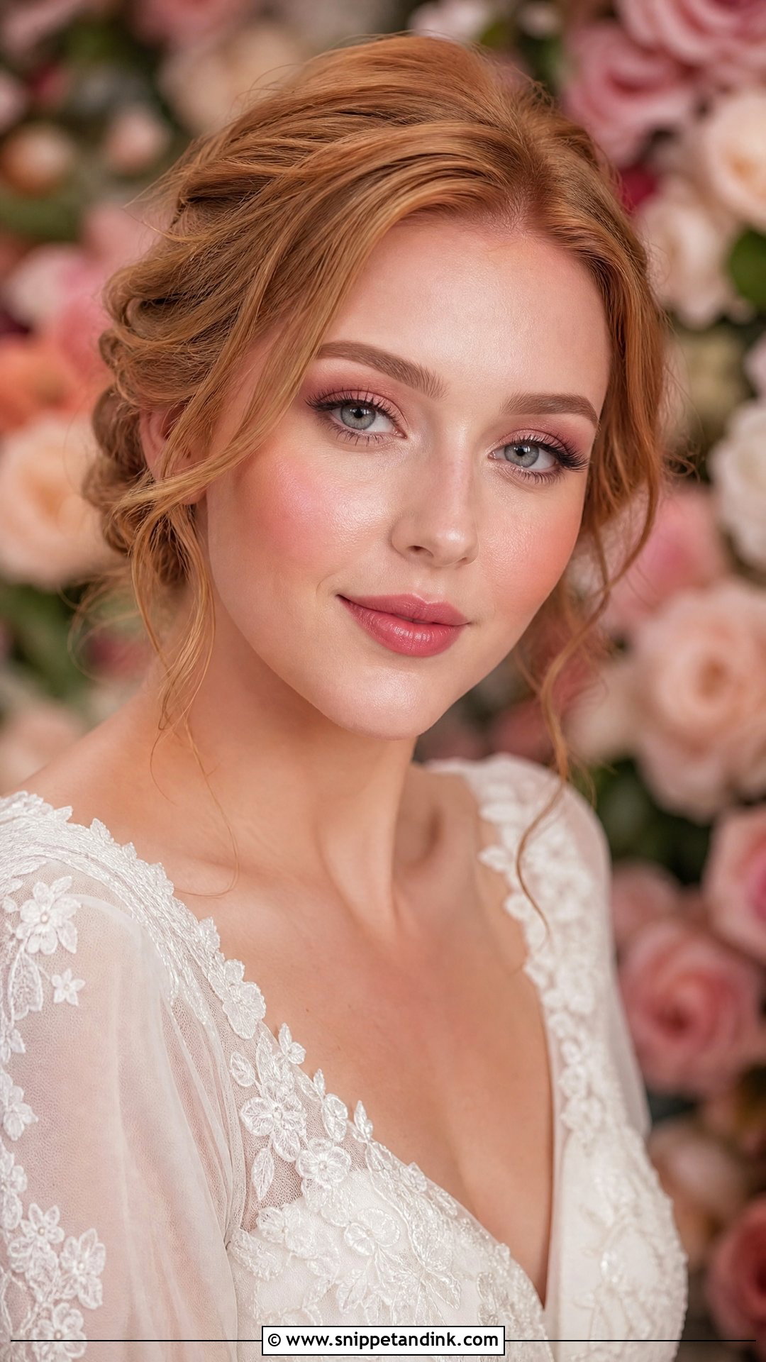 Rose Light Bridal Makeup - Snippet and Ink - 25 Light Bridal Makeup Ideas