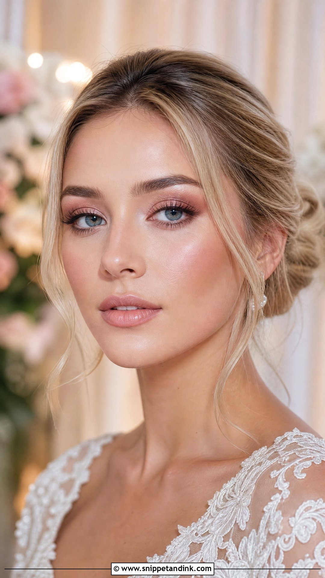 Rose Nude Wedding Makeup - Snippet and Ink - 20 Nude Makeup Looks for Wedding