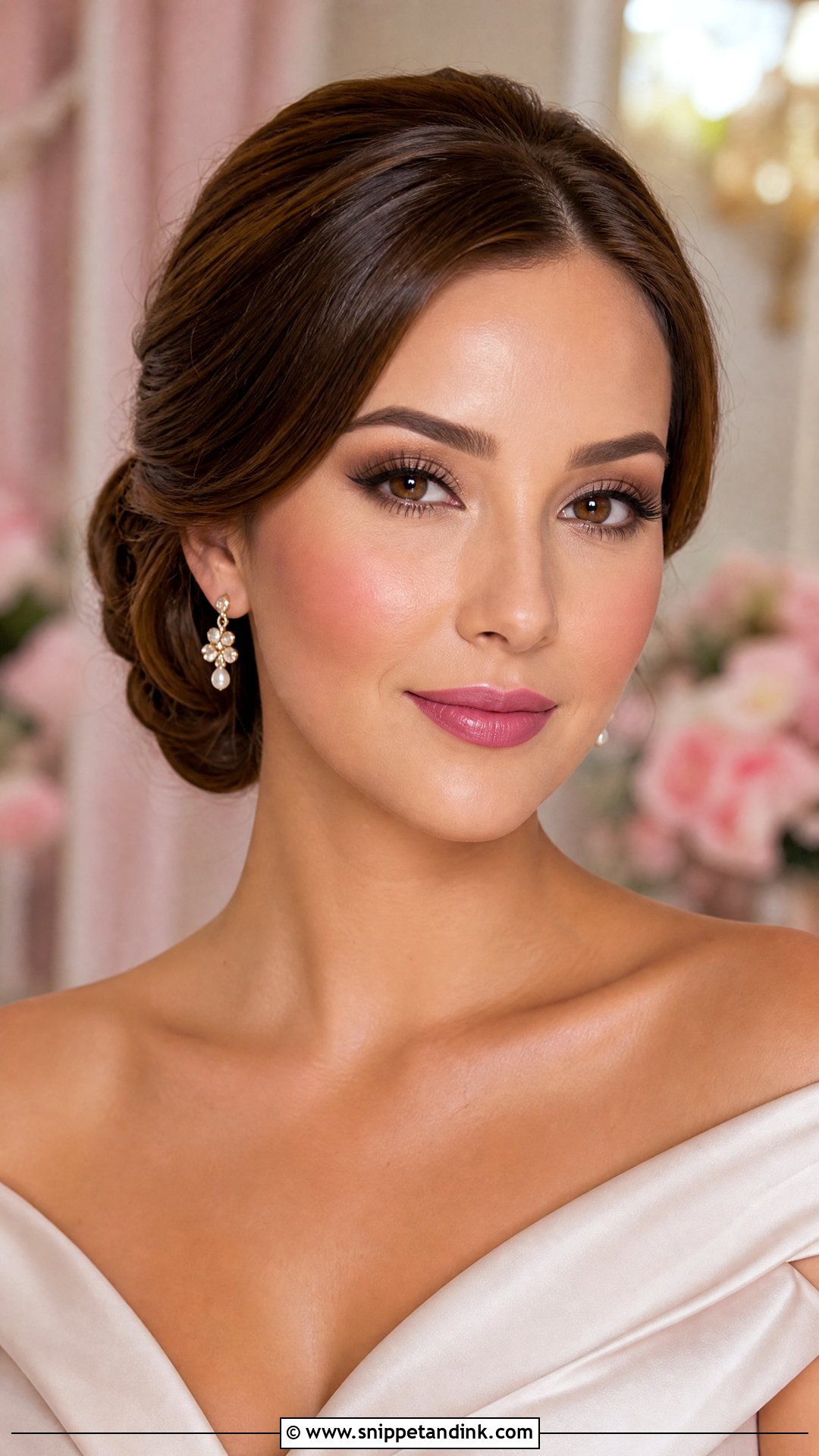 Rose Pink Bridal Lip Color - Snippet and Ink - 20 Bridal Lip Color Ideas