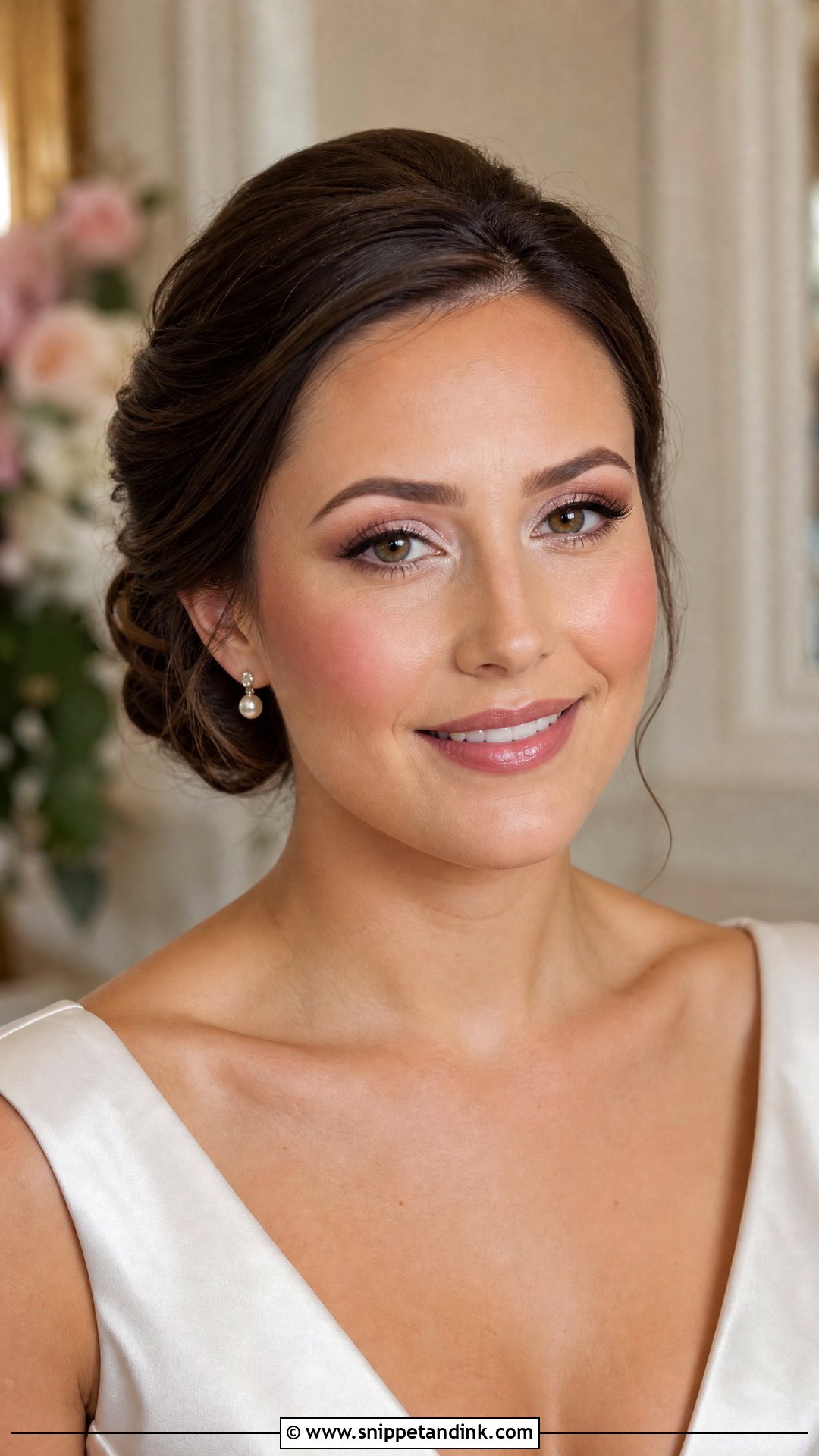 Rose Wedding Makeup - Snippet and Ink - 25 Clean Wedding Makeup Ideas