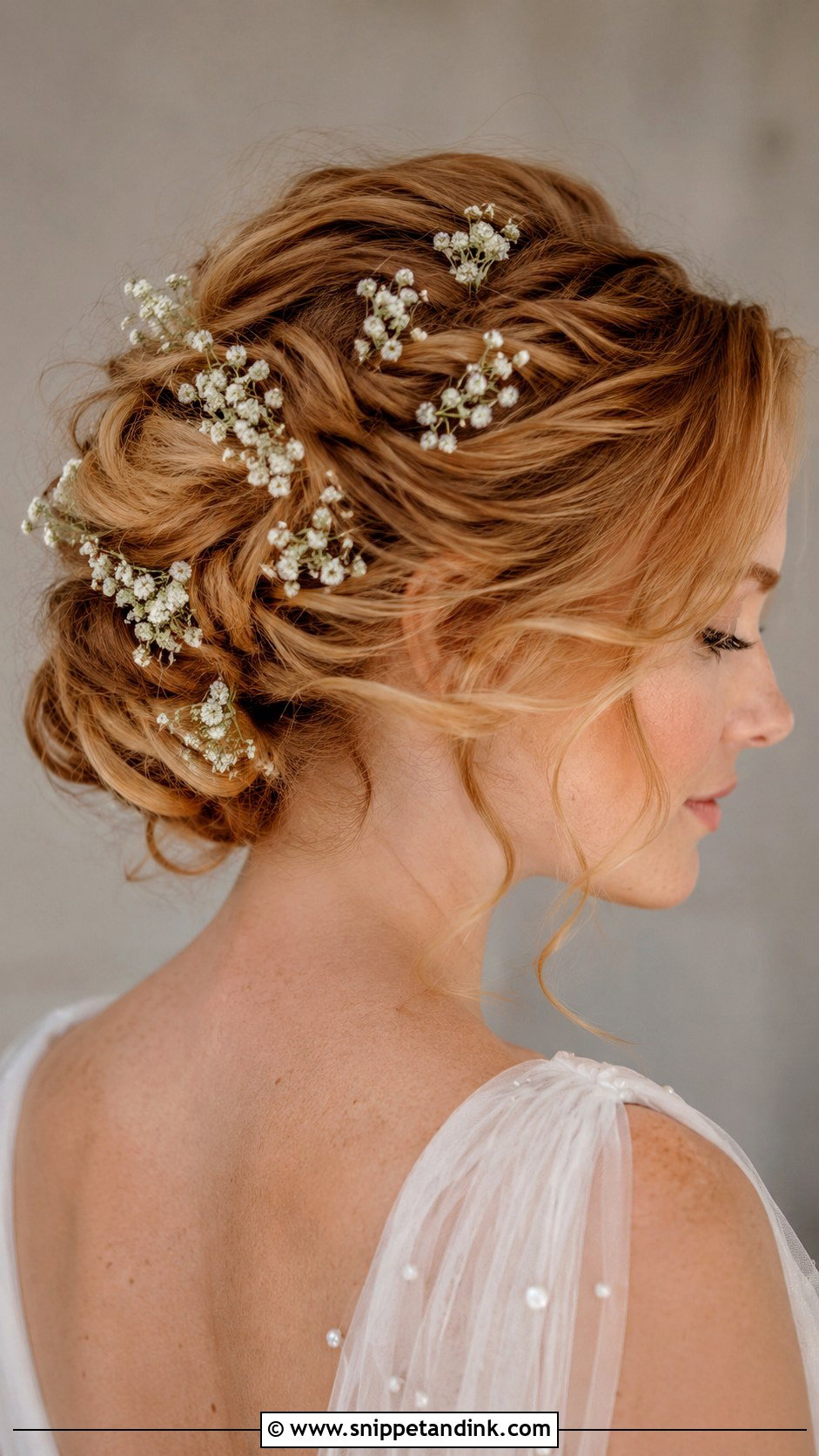 Rose Wedding Updo - Snippet and Ink - 15 Wedding Hair Updo with Flowers Ideas