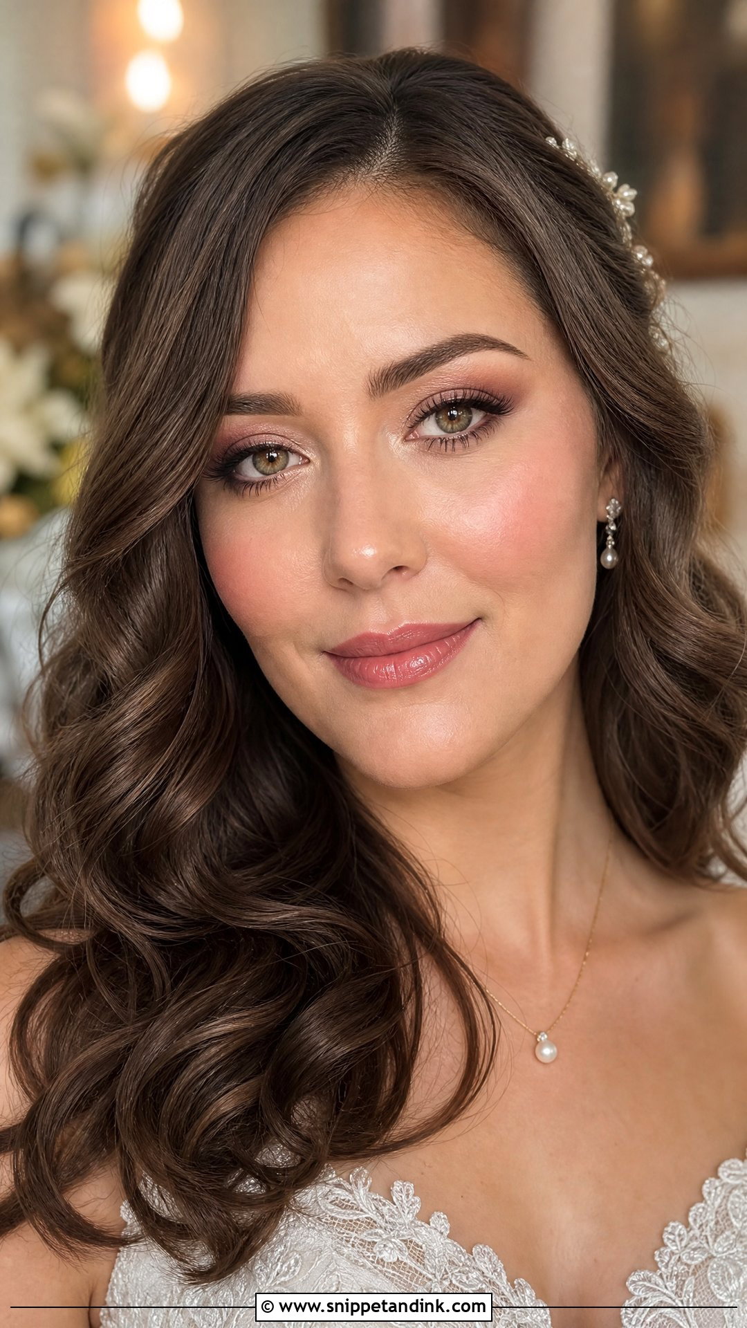 Rosy Wedding Makeup - Snippet and Ink - 25 Light Wedding Makeup Ideas