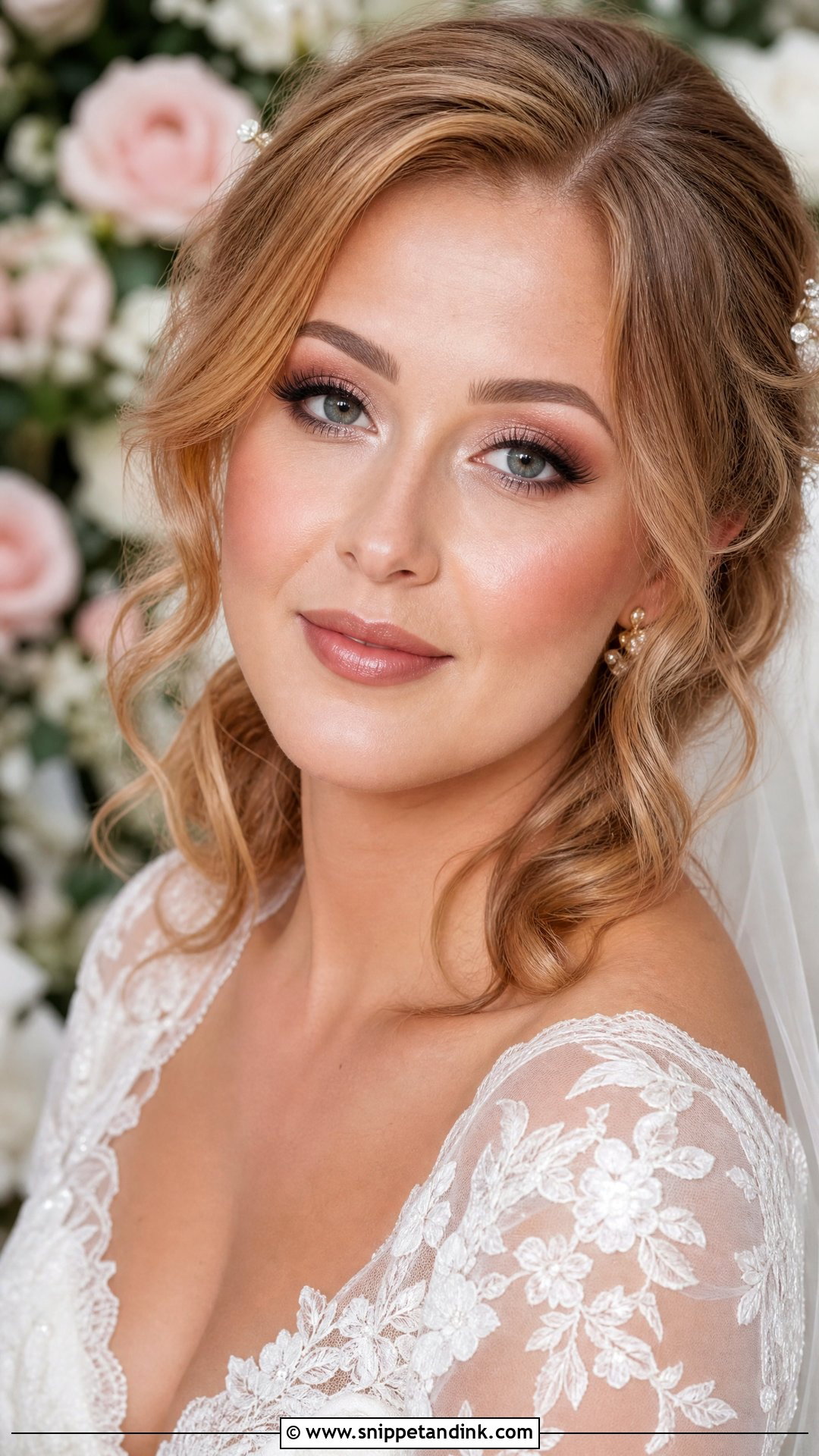 Rosy Wedding Makeup - Snippet and Ink - 25 Elegant Wedding Makeup Ideas
