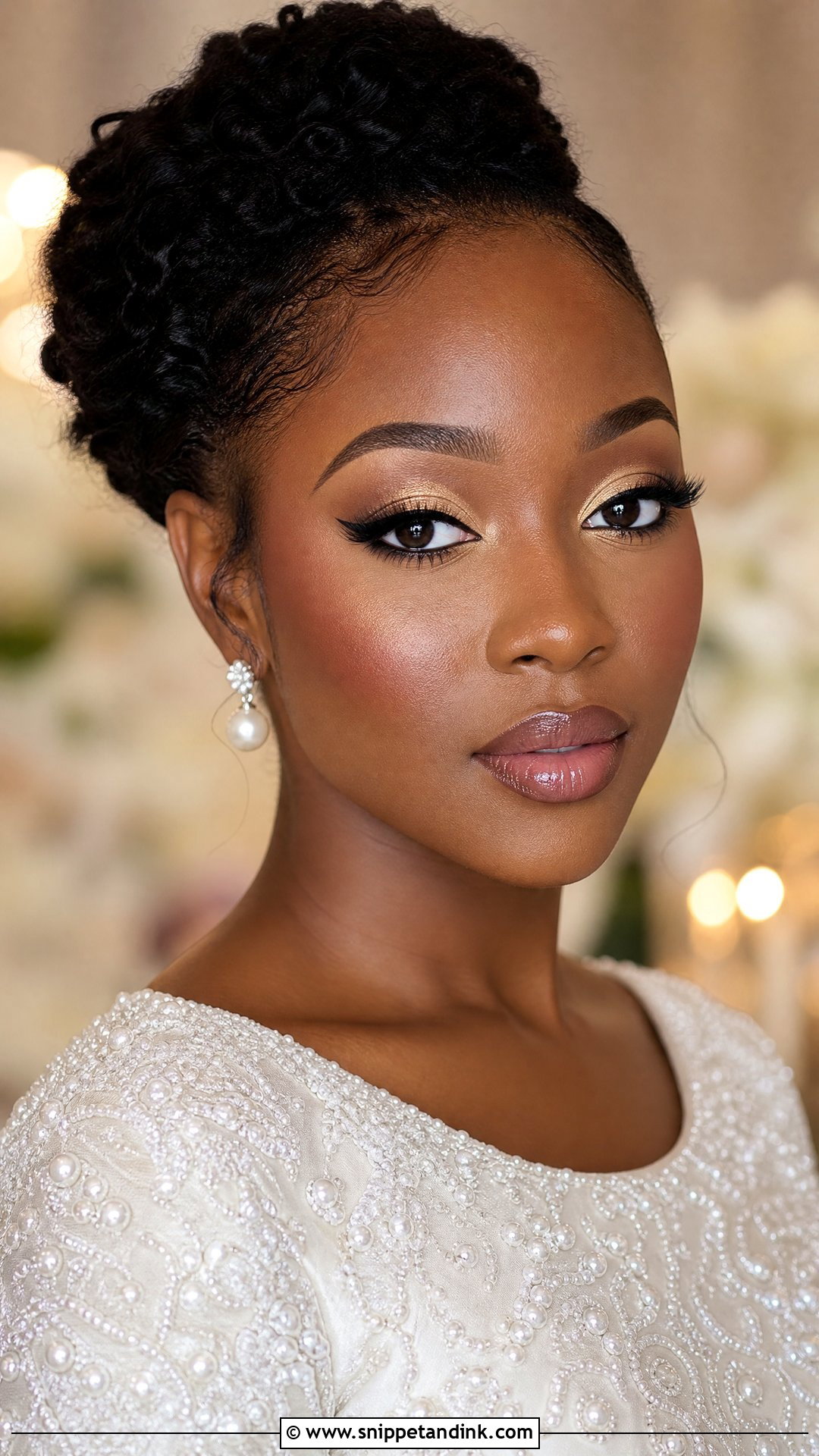 Round Eye Cat Eye Wedding Makeup - Snippet and Ink - 20 Cat Eye Wedding Makeup Ideas