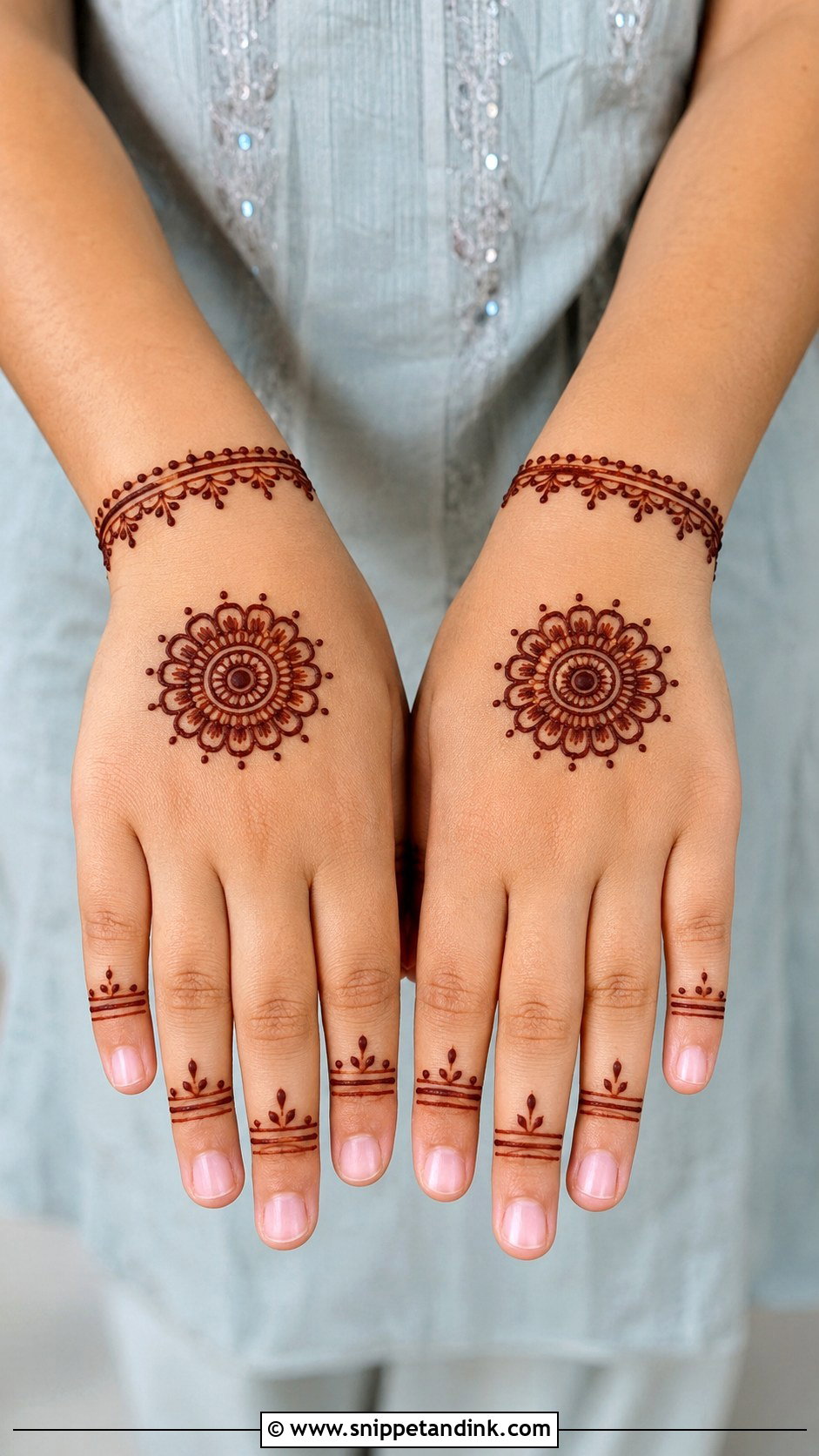 Round Mehndi Design For Kids - Snippet and Ink - 35 Round Mehndi Design Ideas