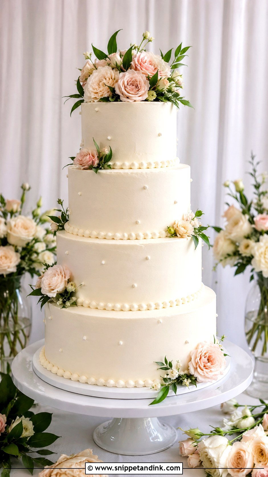 Round Wedding Cake For 150 Guests - Snippet and Ink - 20 Wedding Cake for 150 Guests