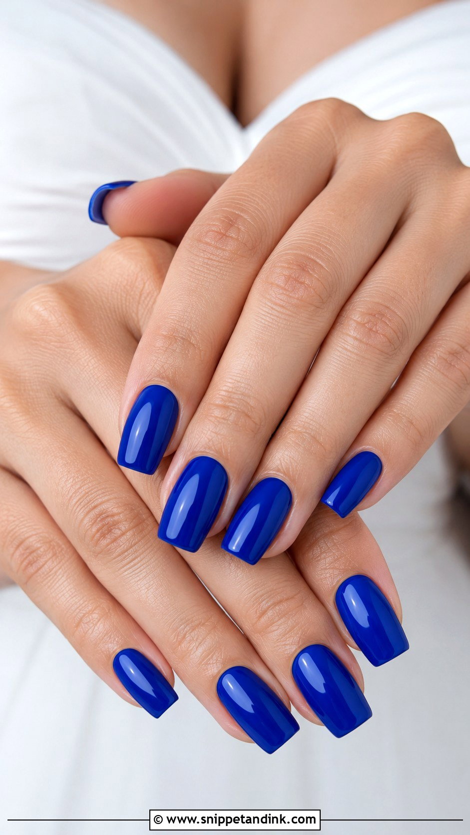 Royal Blue Bridesmaid Nails - Snippet and Ink - 20 Blue Bridesmaid Nails