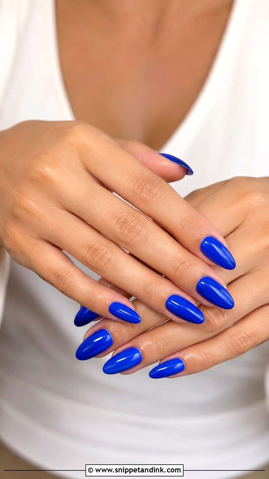 Royal Blue Wedding Nails - Snippet and Ink - 20 Blue Wedding Nails for Bride