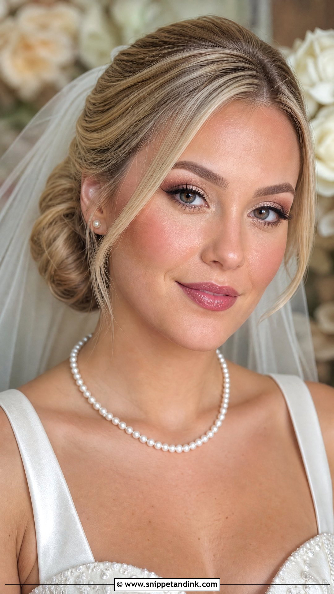 Royal Bridal Makeup With Champagne Eyes - Snippet and Ink - 20 Royal Bridal Makeup Ideas