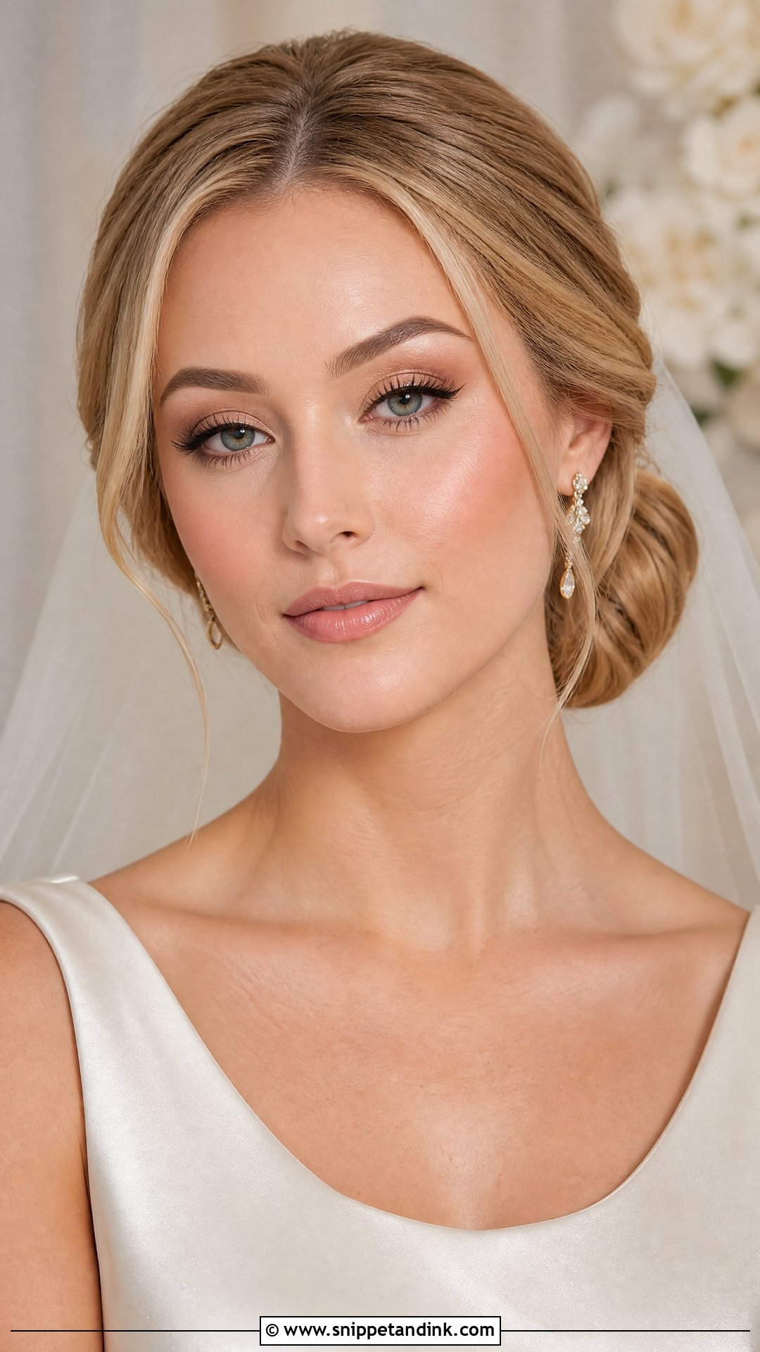 Royal Bridal Makeup With Soft Glam Eyes - Snippet and Ink - 20 Royal Bridal Makeup Ideas