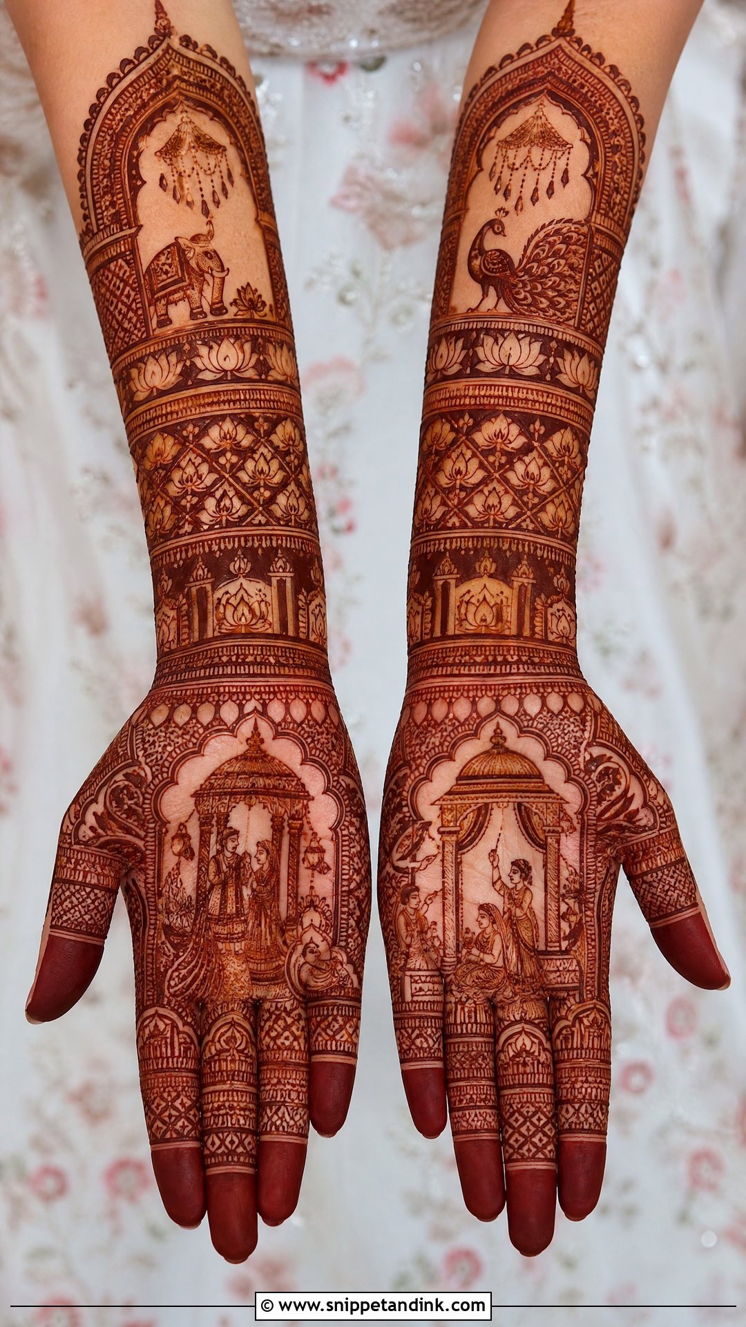 Royal Bridal Mehndi Design - Snippet and Ink - 30 Unique Bridal Mehndi Designs Indian Weddings