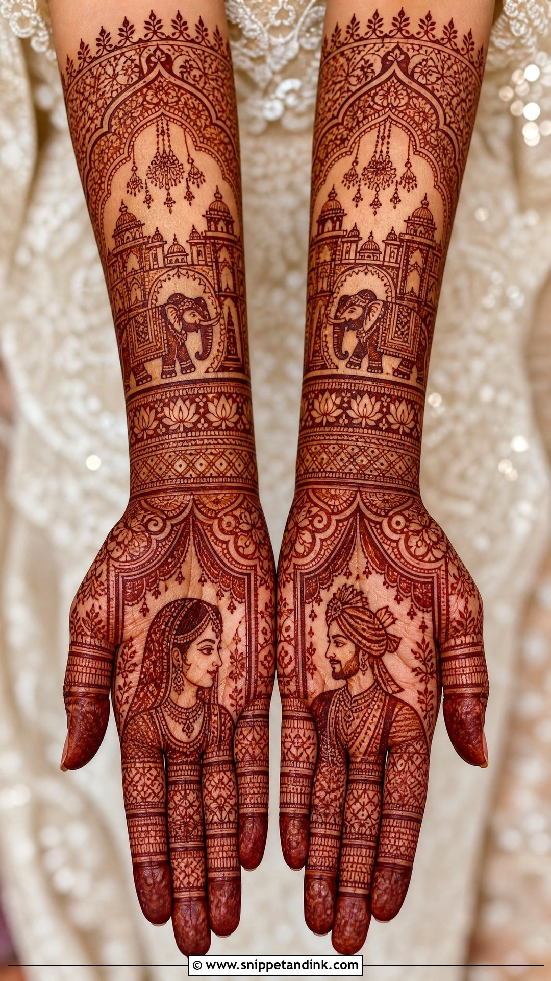 Royal Bridal Mehndi Design - Snippet and Ink - 20 Bridal Mehndi Designs Brides