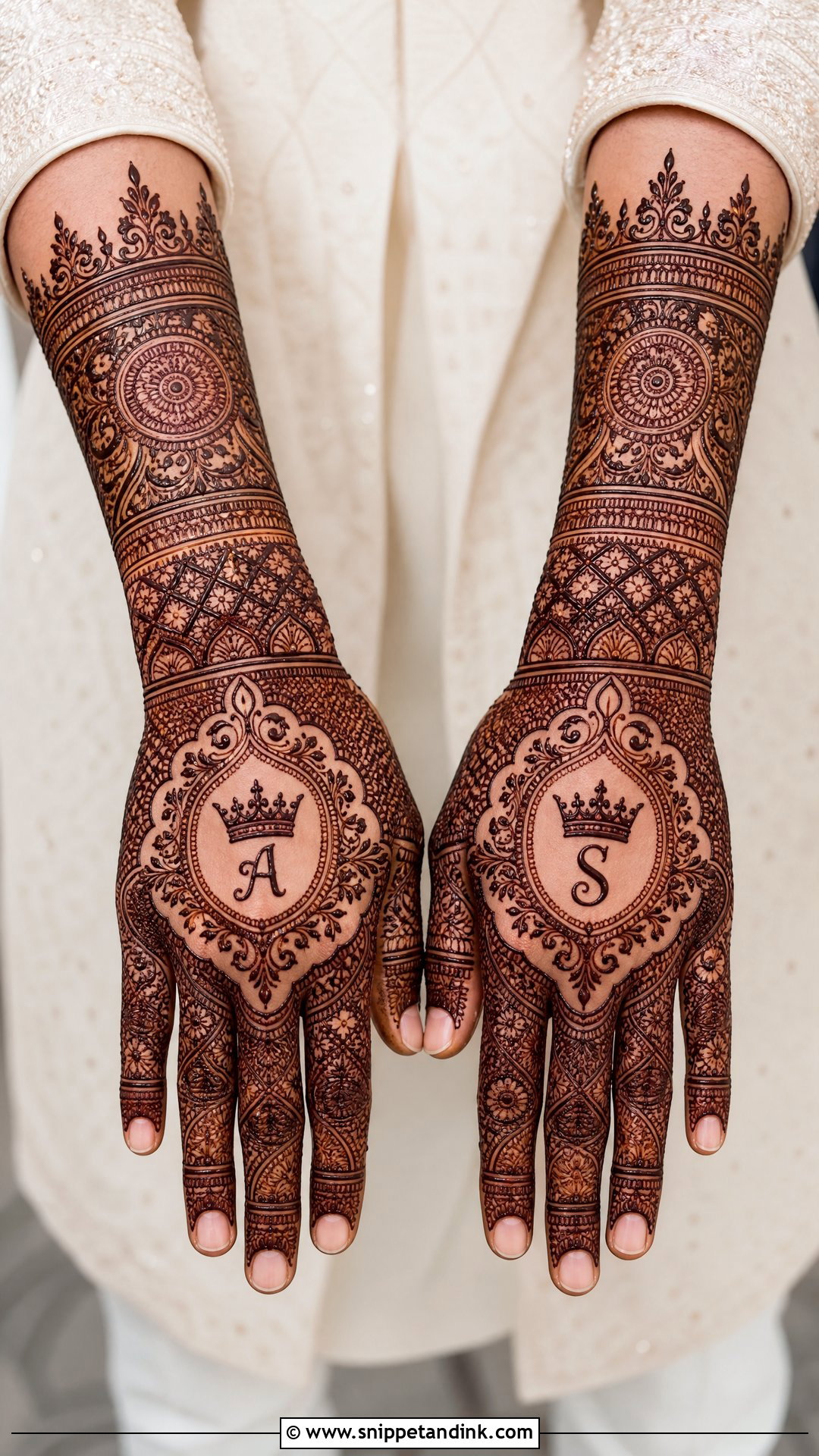Royal Groom Mehndi Design - Snippet and Ink - 25 Men Mehndi Designs