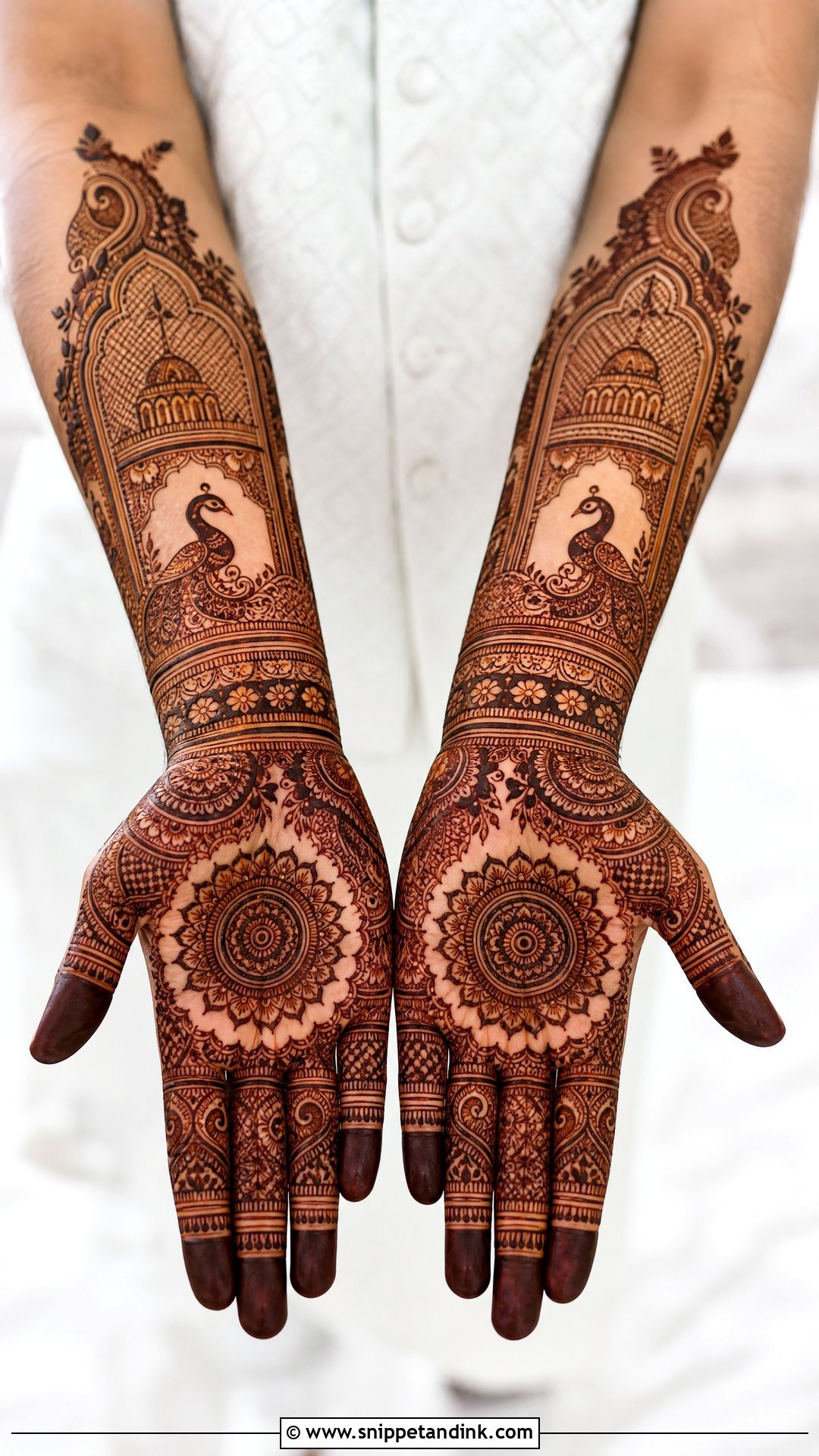 Royal Groom Mehndi Design - Snippet and Ink - 30 Mehndi Designs for Groom for Men