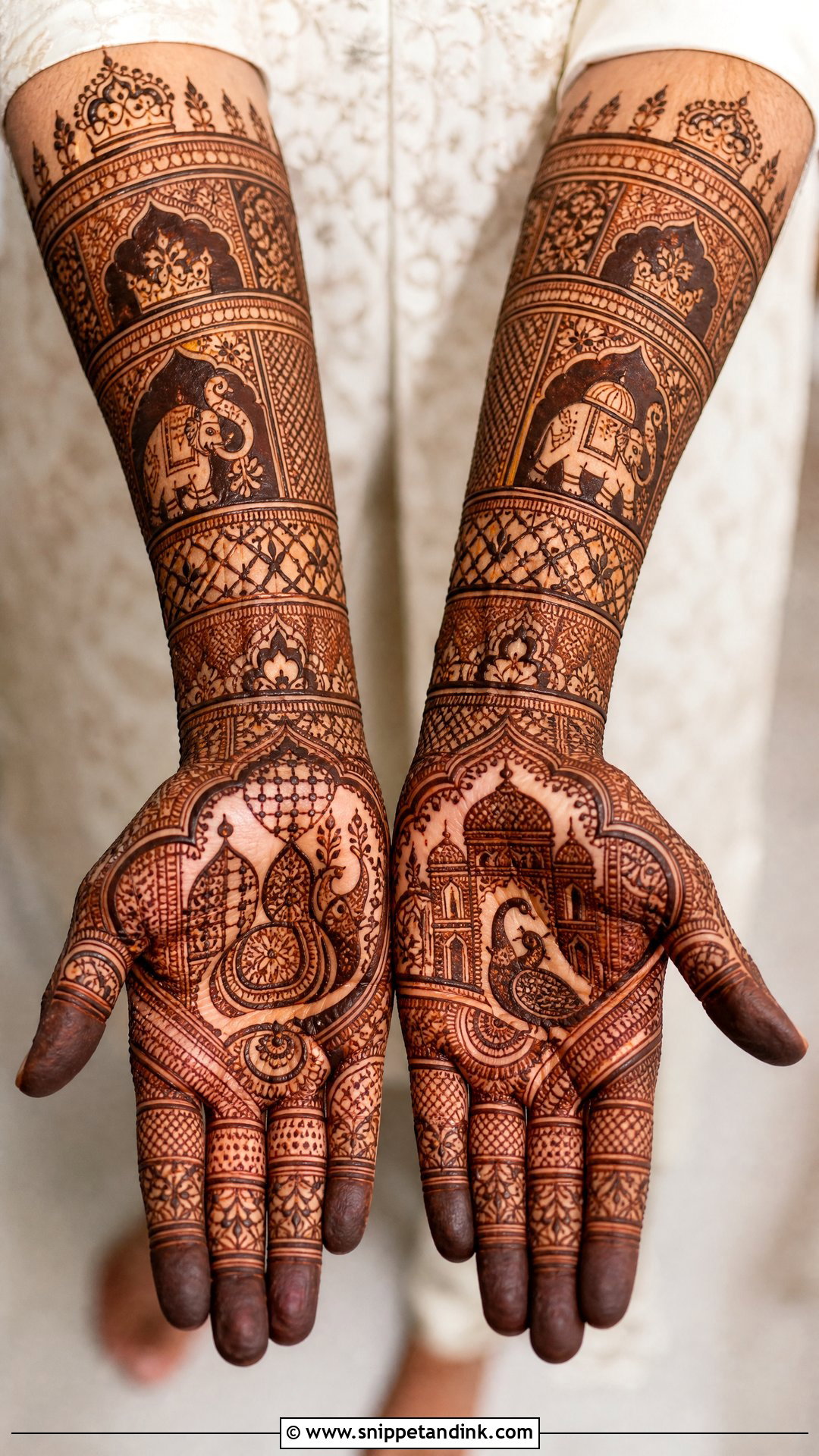 Royal Groom Mehndi Design - Snippet and Ink - 20 Bridegroom Mehndi Designs