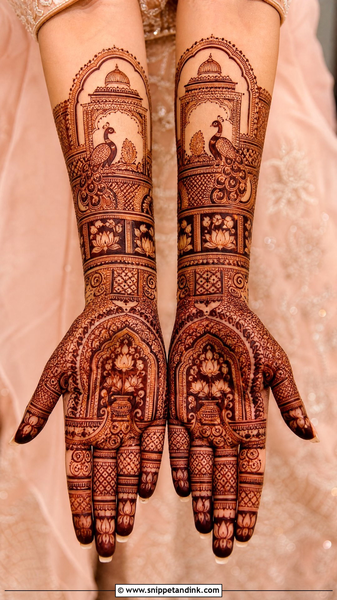 Royal Groom Mother Mehndi Design - Snippet and Ink - 20 Groom Mother Mehndi Design Ideas