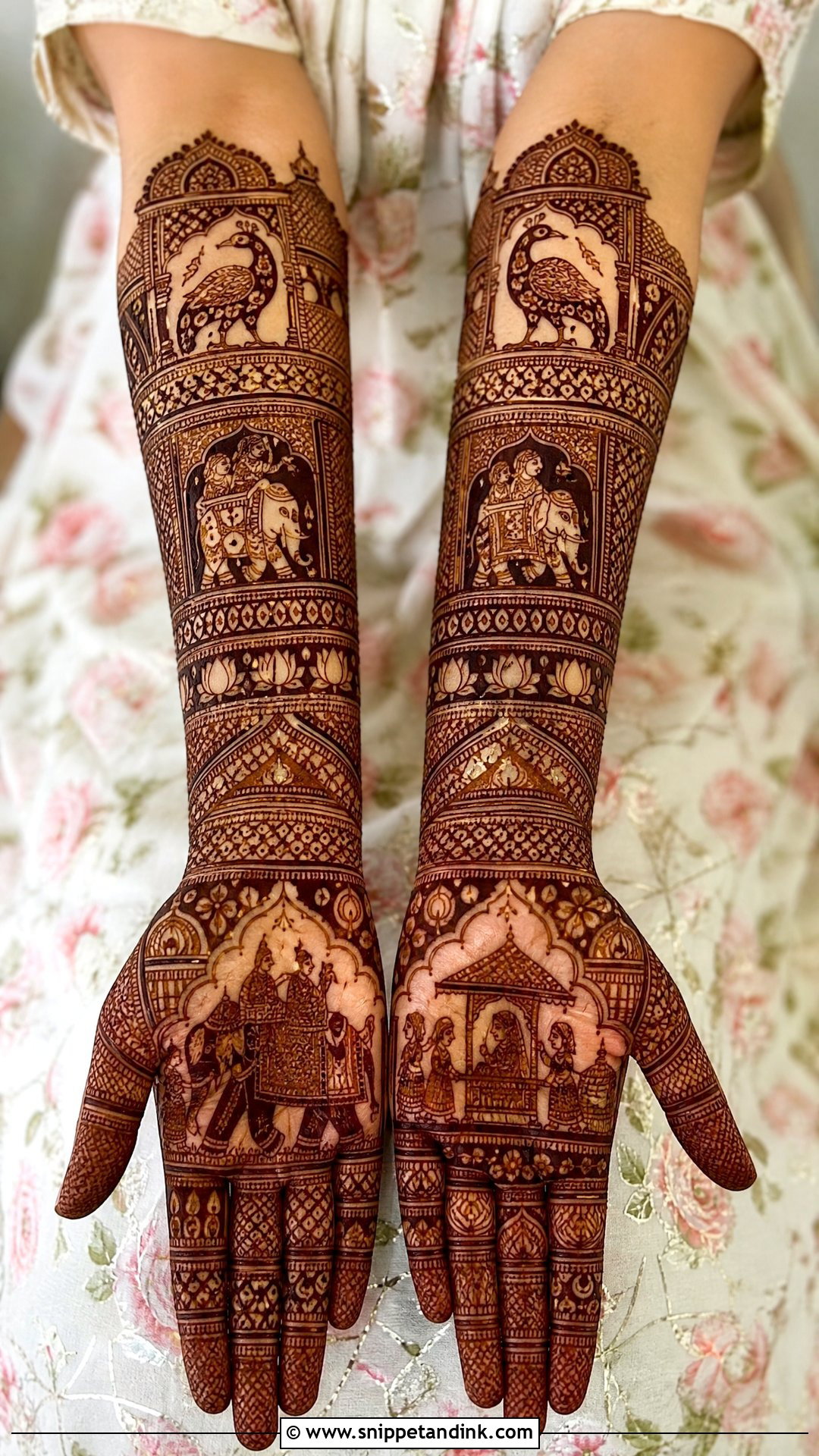 Royal Rajasthani Bridal Mehndi Design - Snippet and Ink - 25 Bridal Mehndi Designs Indian Weddings
