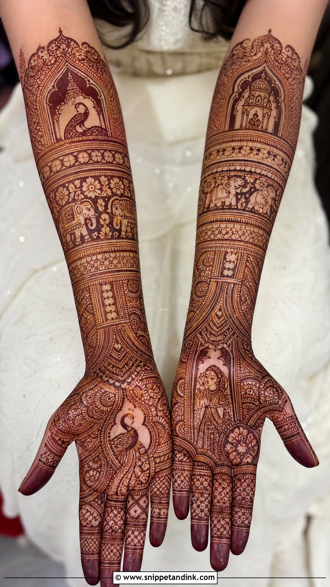 Royal Shaadi Mehndi Design - Snippet and Ink - 20 Shaadi Mehndi Design Ideas