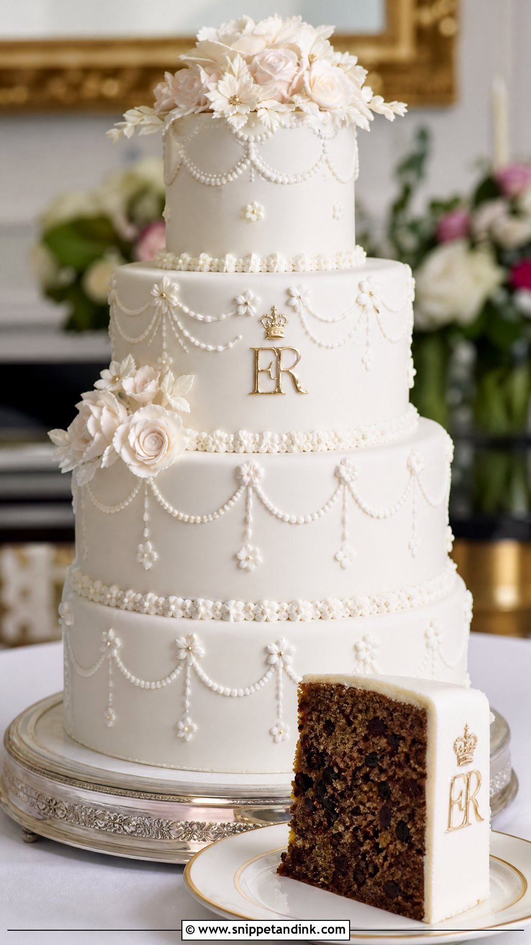 Royal Wedding Cake With Fruitcake - Snippet and Ink - 20 Royal Wedding Cake Ideas