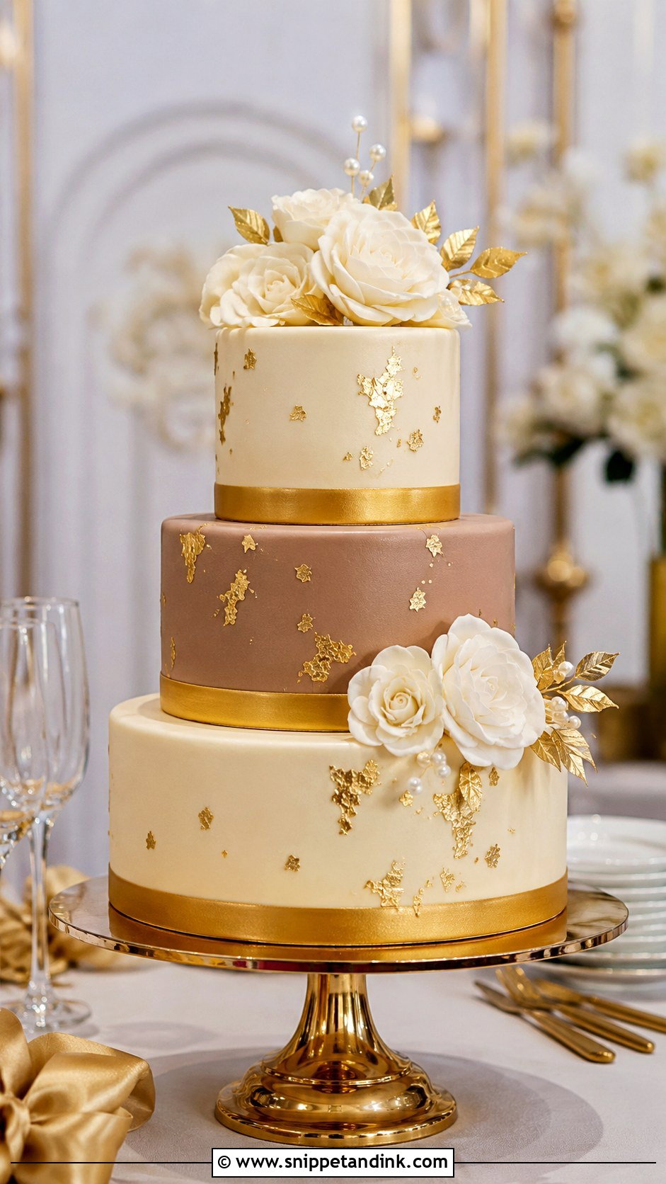 Ruracio Gold Cake - Snippet and Ink - 20 Ruracio Cake Designs