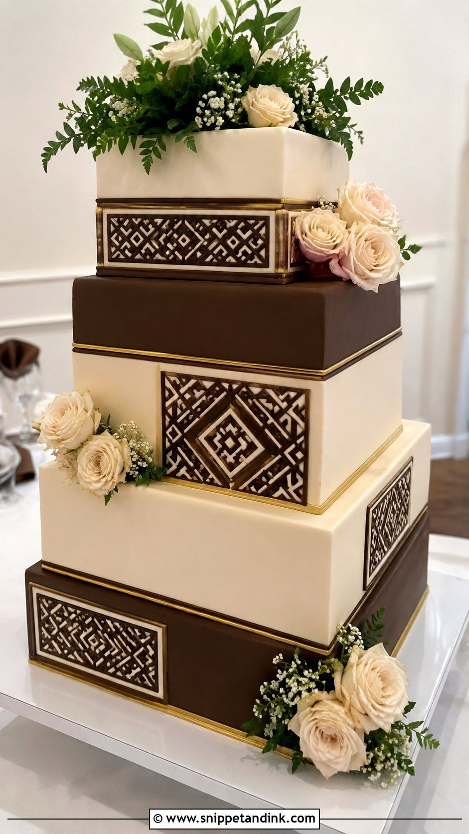 Ruracio Square Cake - Snippet and Ink - 20 Ruracio Cake Designs