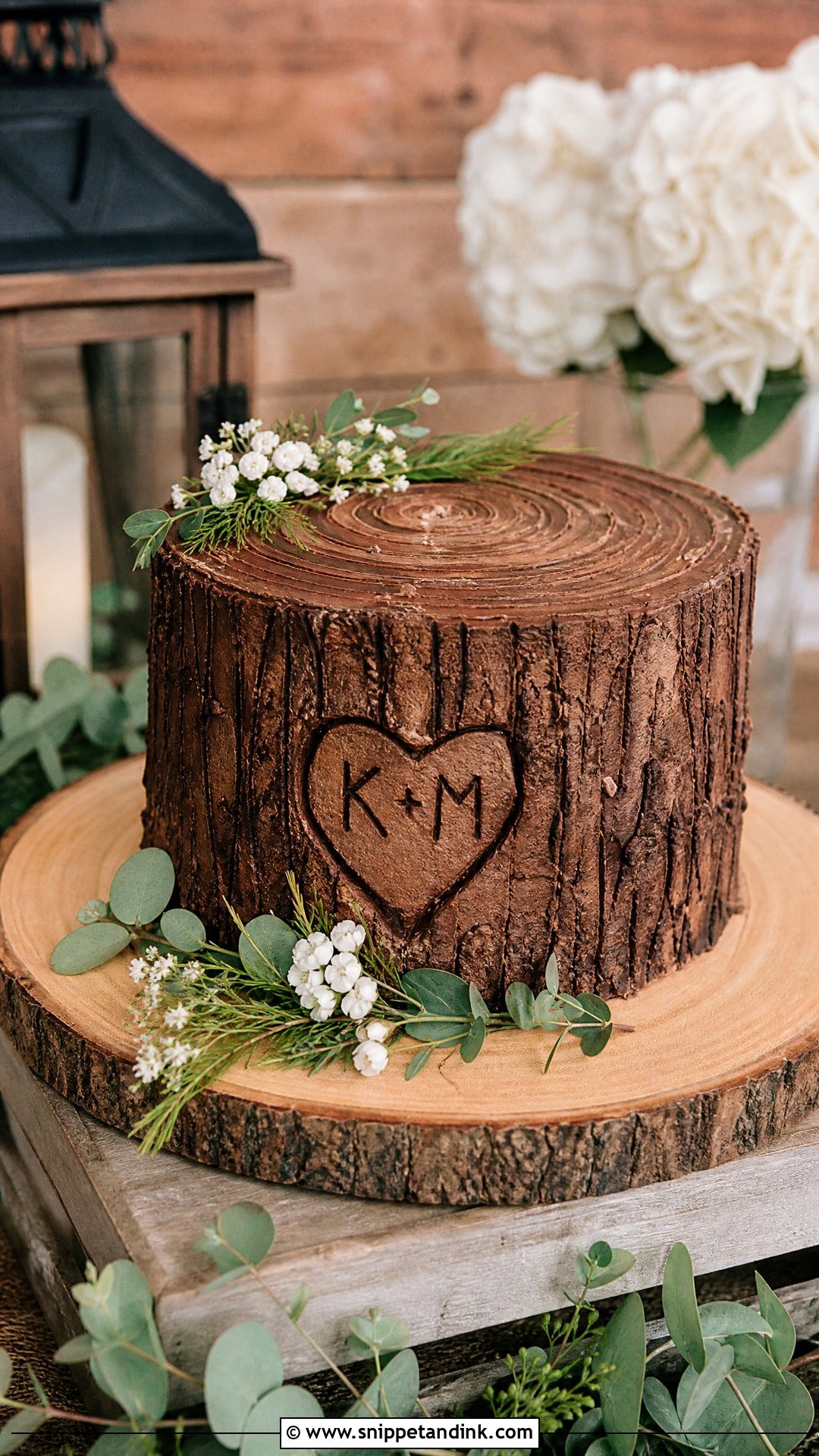 Rustic Groom Cake - Snippet and Ink - 25 Groom to Be Cake Ideas