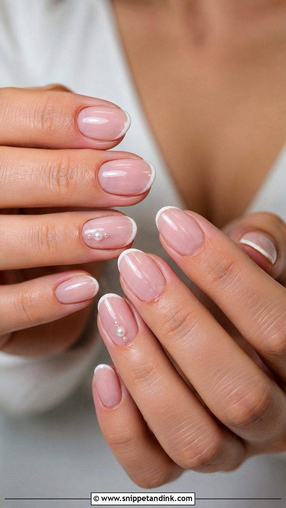 Rustic Wedding Blush Pink Nails - Snippet and Ink - 20 Rustic Wedding Nails