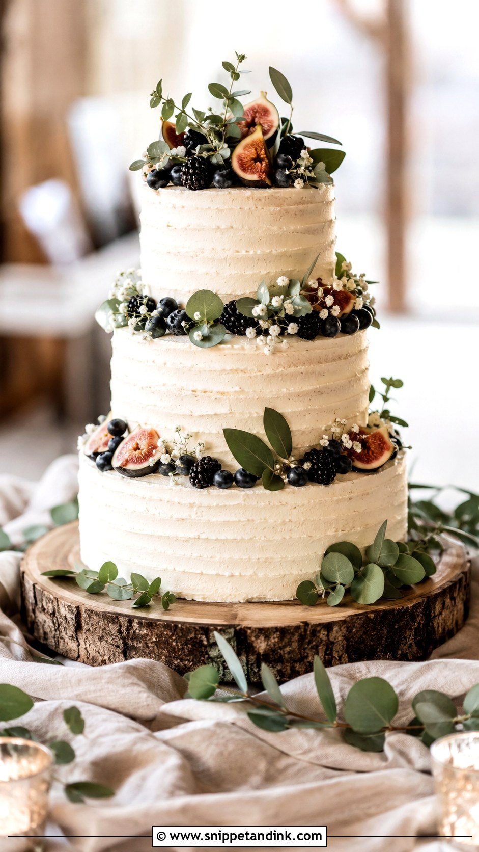 Rustic Wedding Cake - Snippet and Ink - 20 Type of Cakes for Wedding