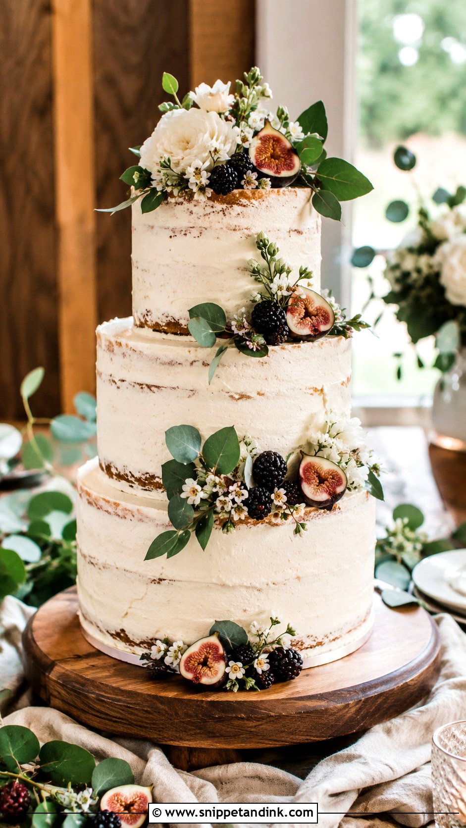 Rustic Wedding Cake - Snippet and Ink - 20 Wedding Cake Assembly