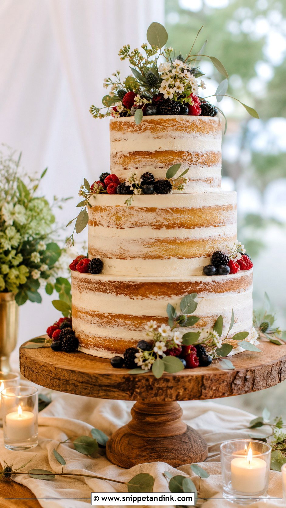 Rustic Wedding Cake Couple Photo - Snippet and Ink - 20 Wedding Cake Couple Photos