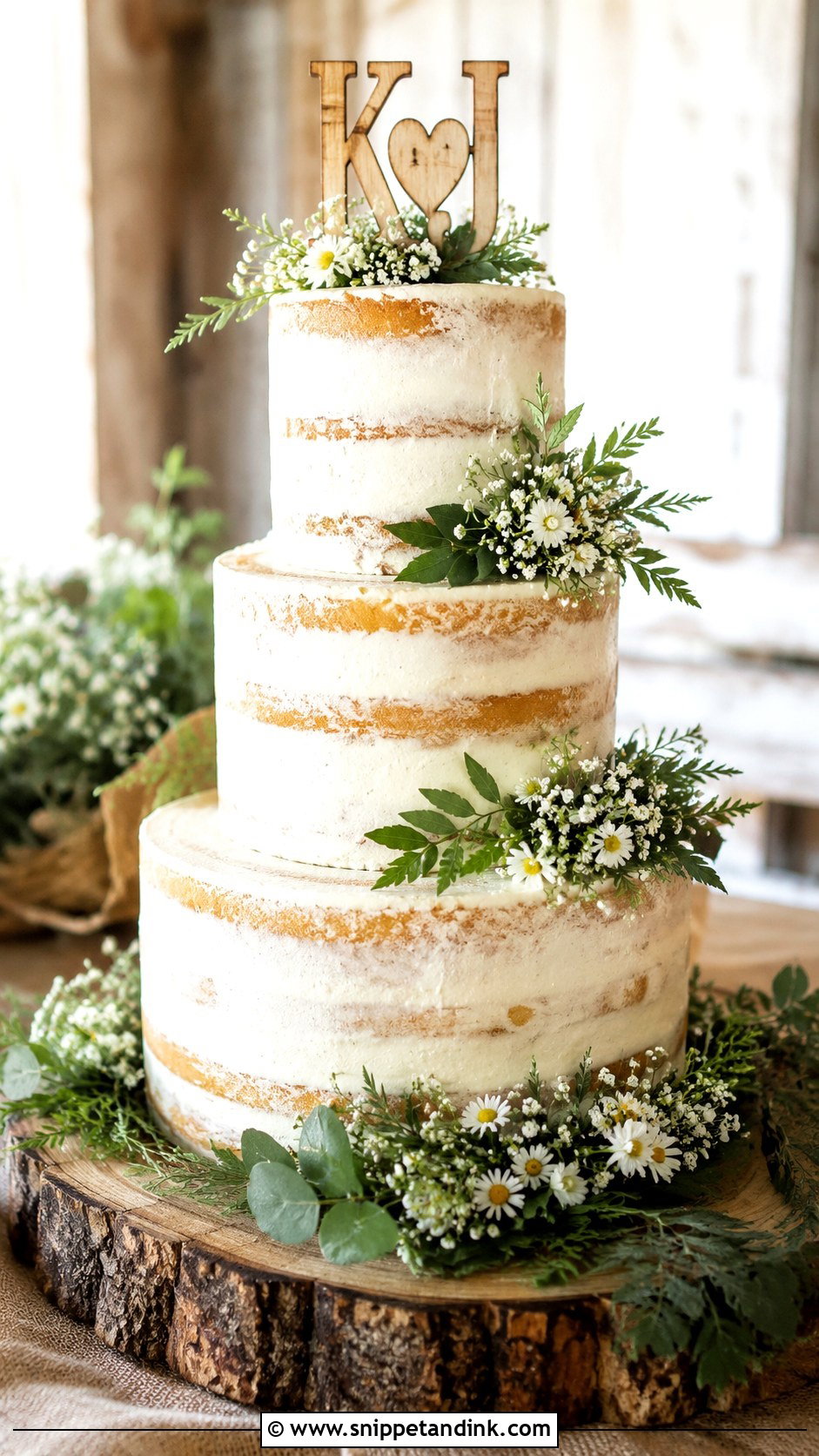 Rustic Wedding Cake Top - Snippet and Ink - 25 Wedding Cake Tops