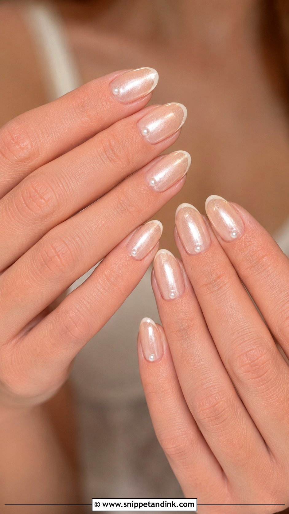 Rustic Wedding Champagne Nails - Snippet and Ink - 20 Rustic Wedding Nails