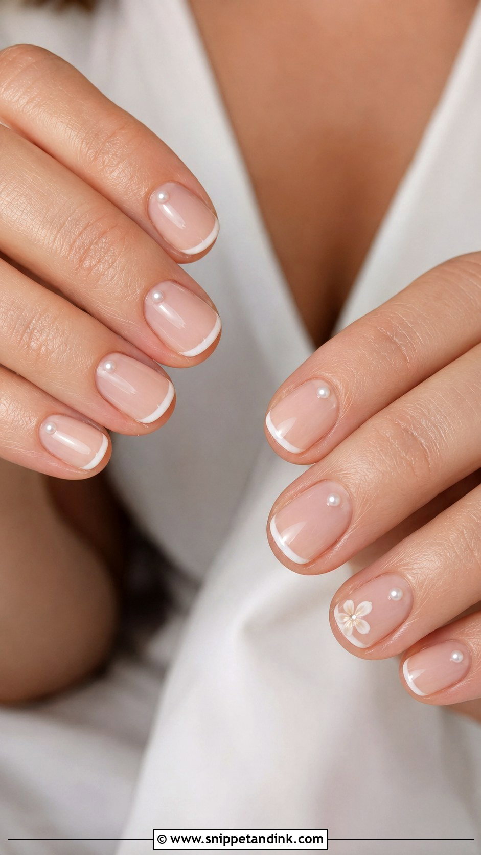 Rustic Wedding Short Nails - Snippet and Ink - 20 Rustic Wedding Nails