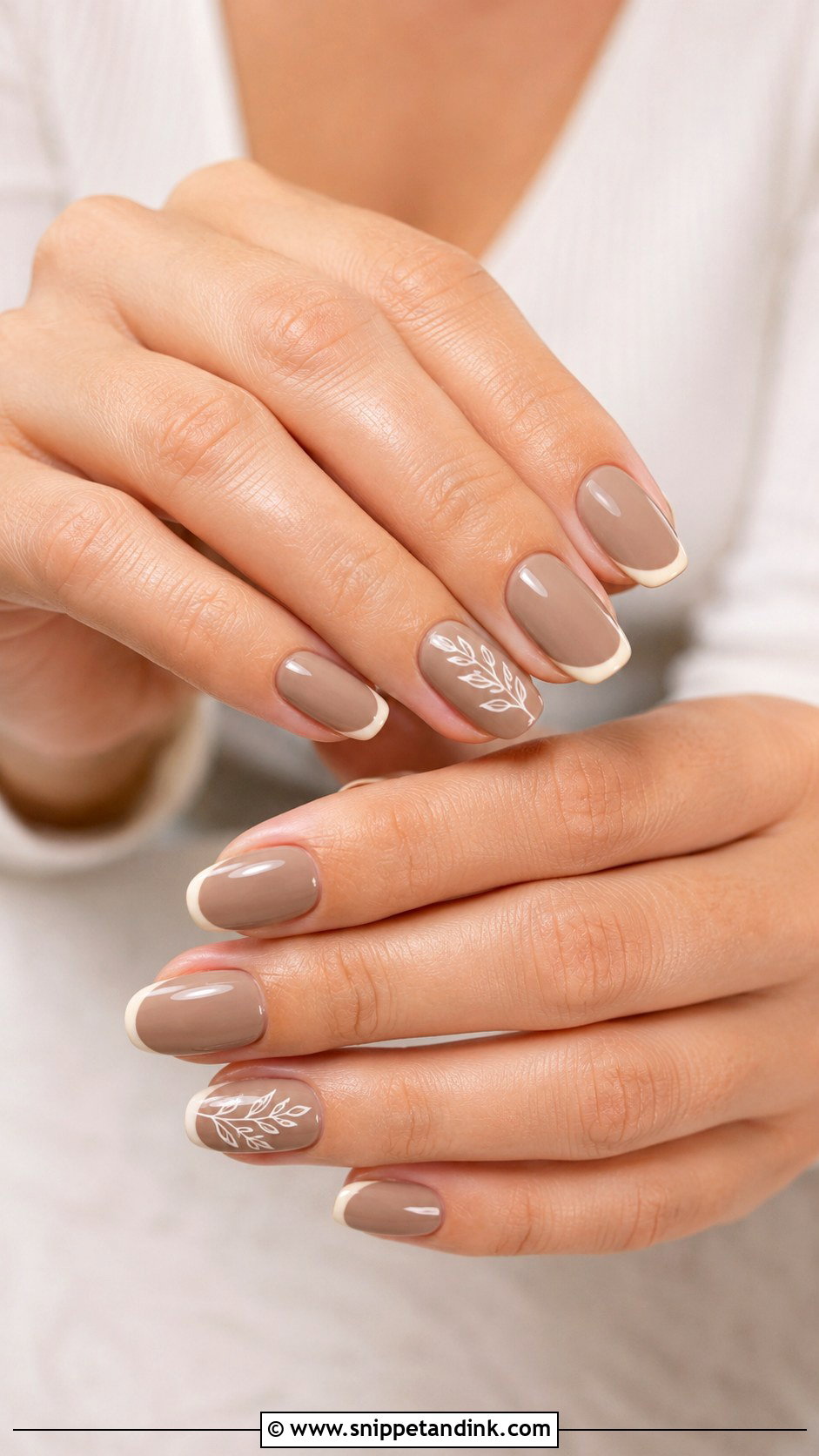 Rustic Wedding Taupe Nails - Snippet and Ink - 20 Rustic Wedding Nails