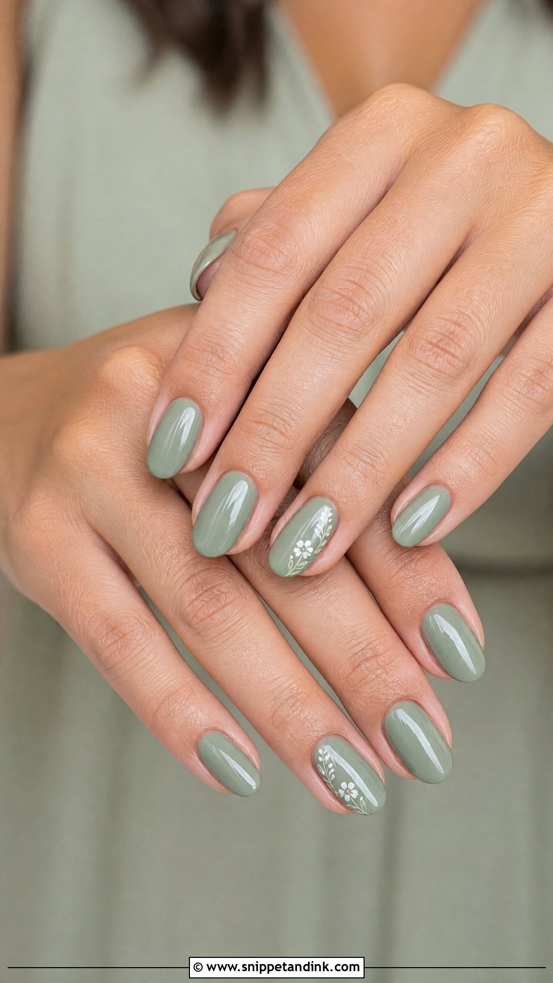 Sage Green Bridesmaid Nails - Snippet and Ink - 25 Nails for Wedding Bridesmaid