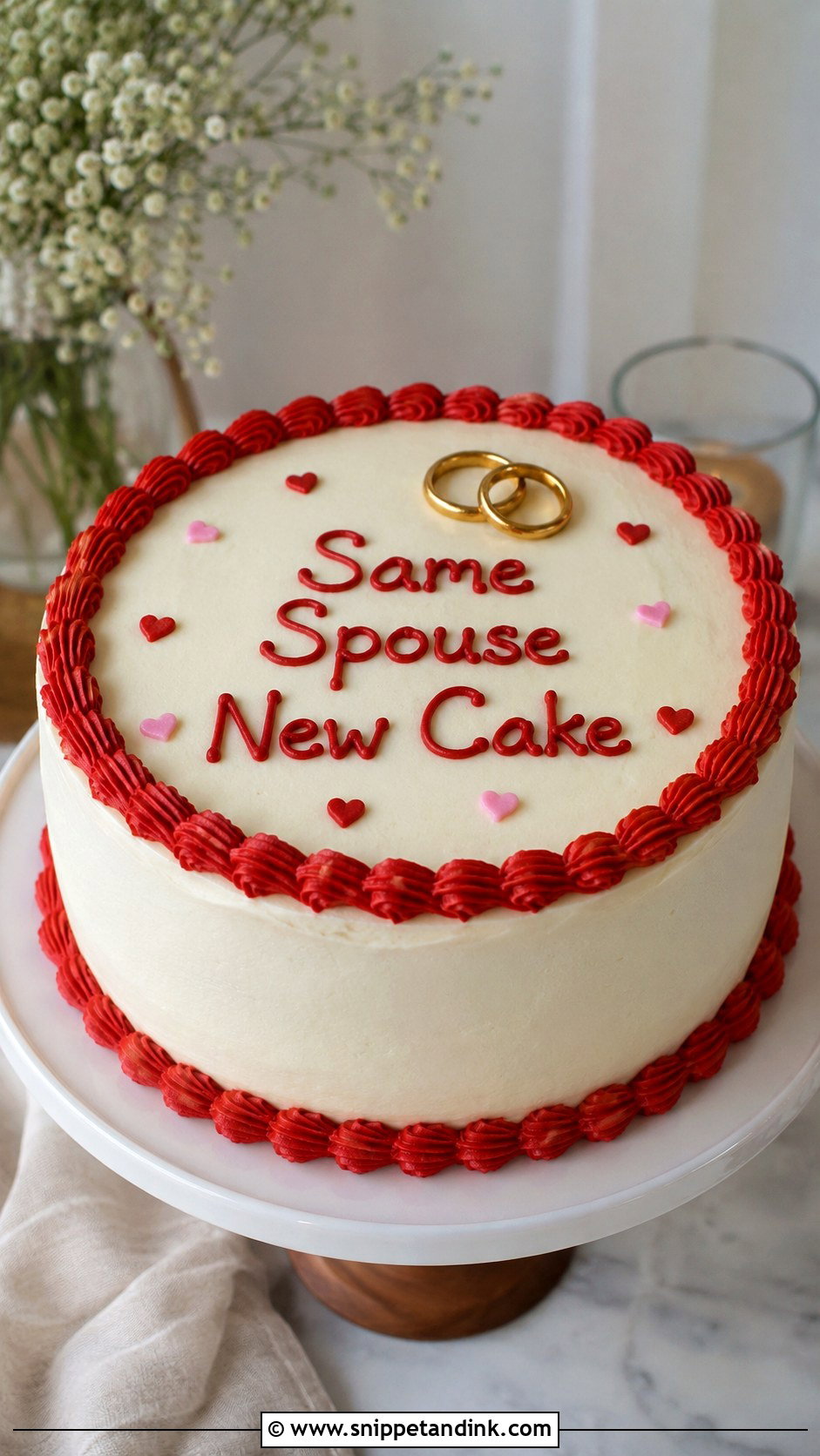 Same Spouse New Cake Anniversary Cake - Snippet and Ink - 20 Funny Anniversary Cake Ideas