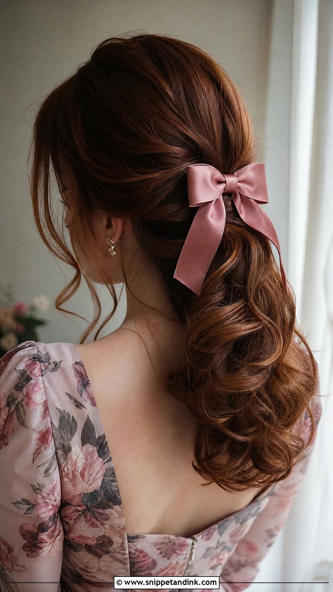 Satin Bow Hair Clip for Wedding Guest - Snippet and Ink - 15 Hair Accessories for Wedding Guest