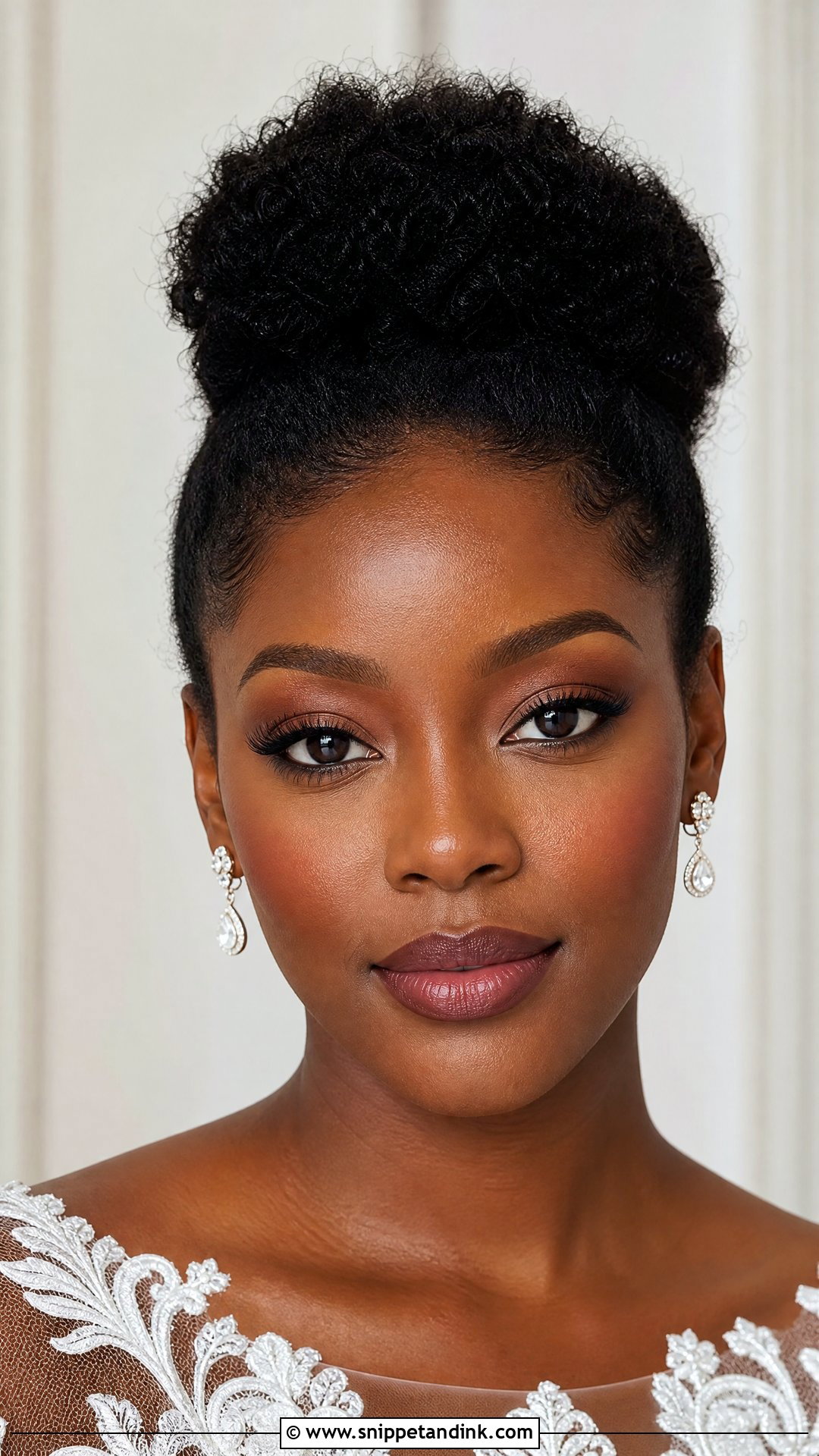 Satin Skin Black Bridal Makeup - Snippet and Ink - 20 Black Bridal Makeup Dark Skin Natural Looks