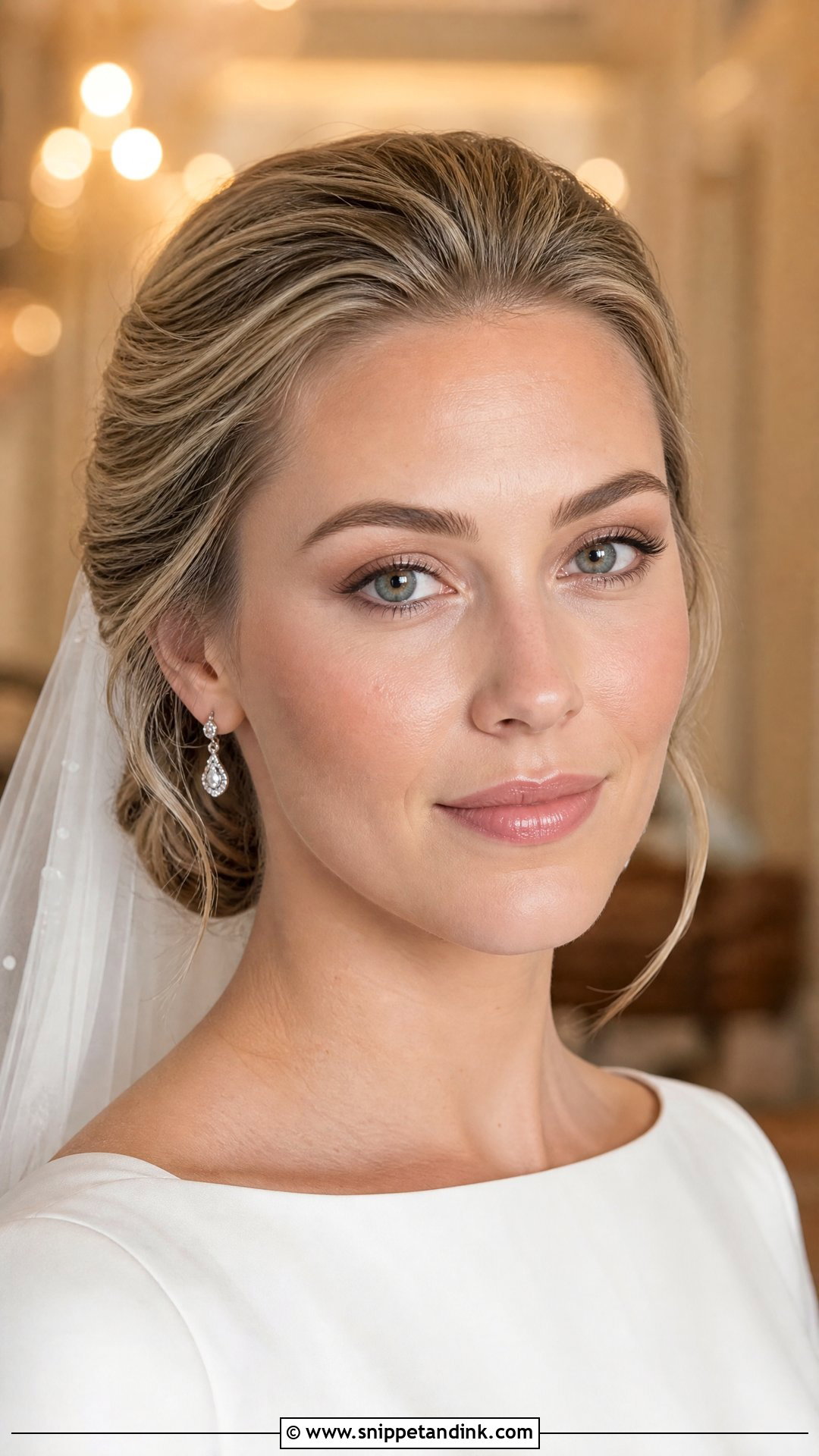 Satin Skin No Makeup Bridal Look - Snippet and Ink - 20 No Makeup Look for Wedding Ideas