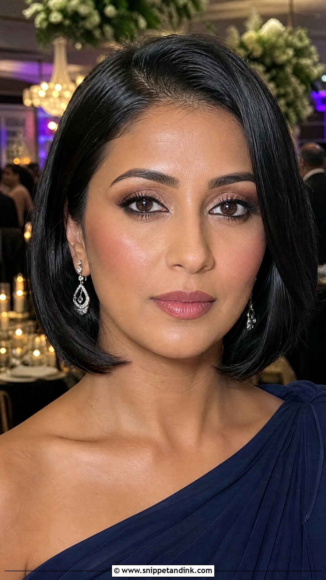 Satin Skin Wedding Guest Makeup - Snippet and Ink - 20 Black Tie Wedding Guest Makeup Ideas
