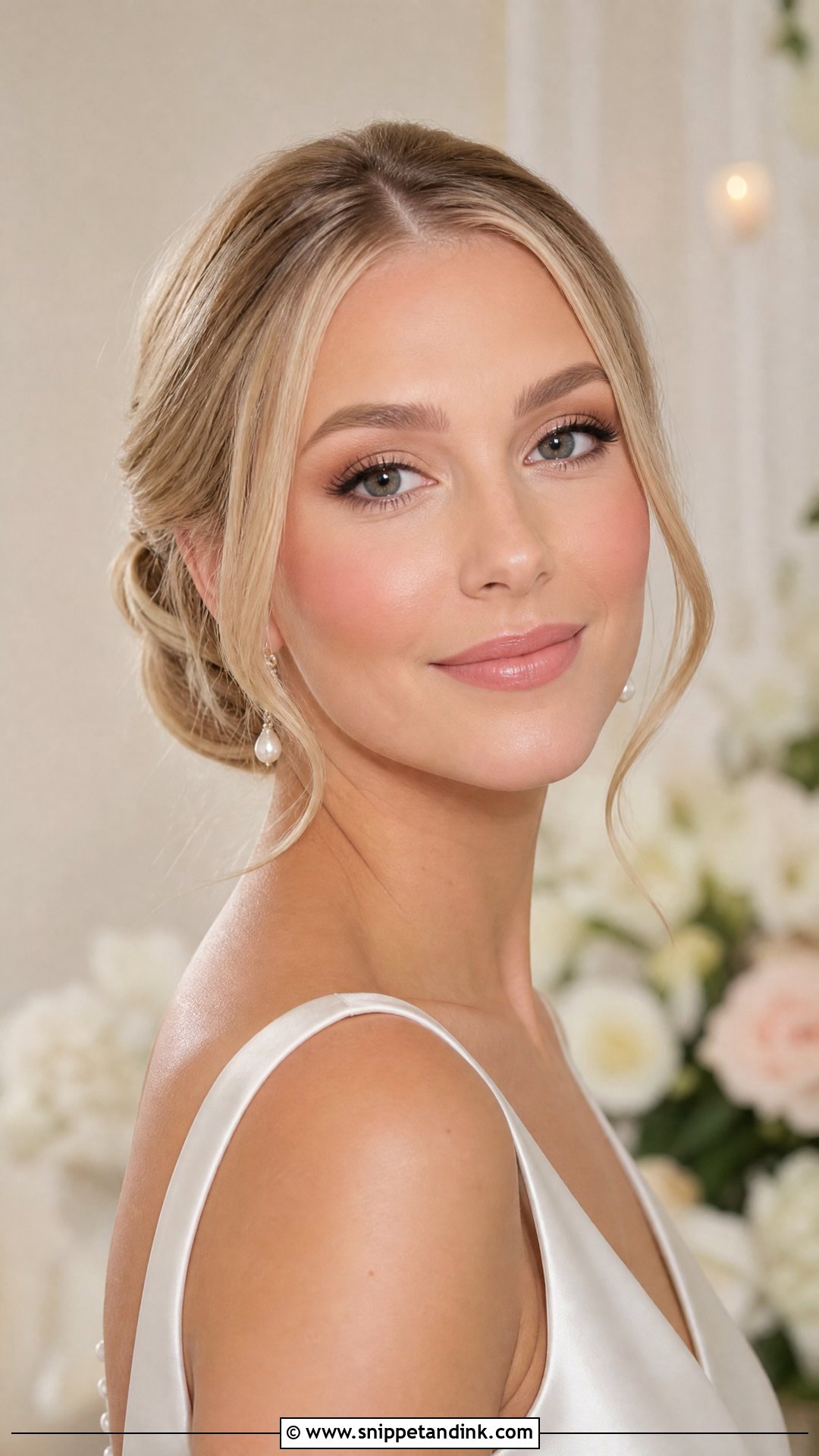 Satin Skin Wedding Makeup - Snippet and Ink - 25 Light Wedding Makeup Ideas