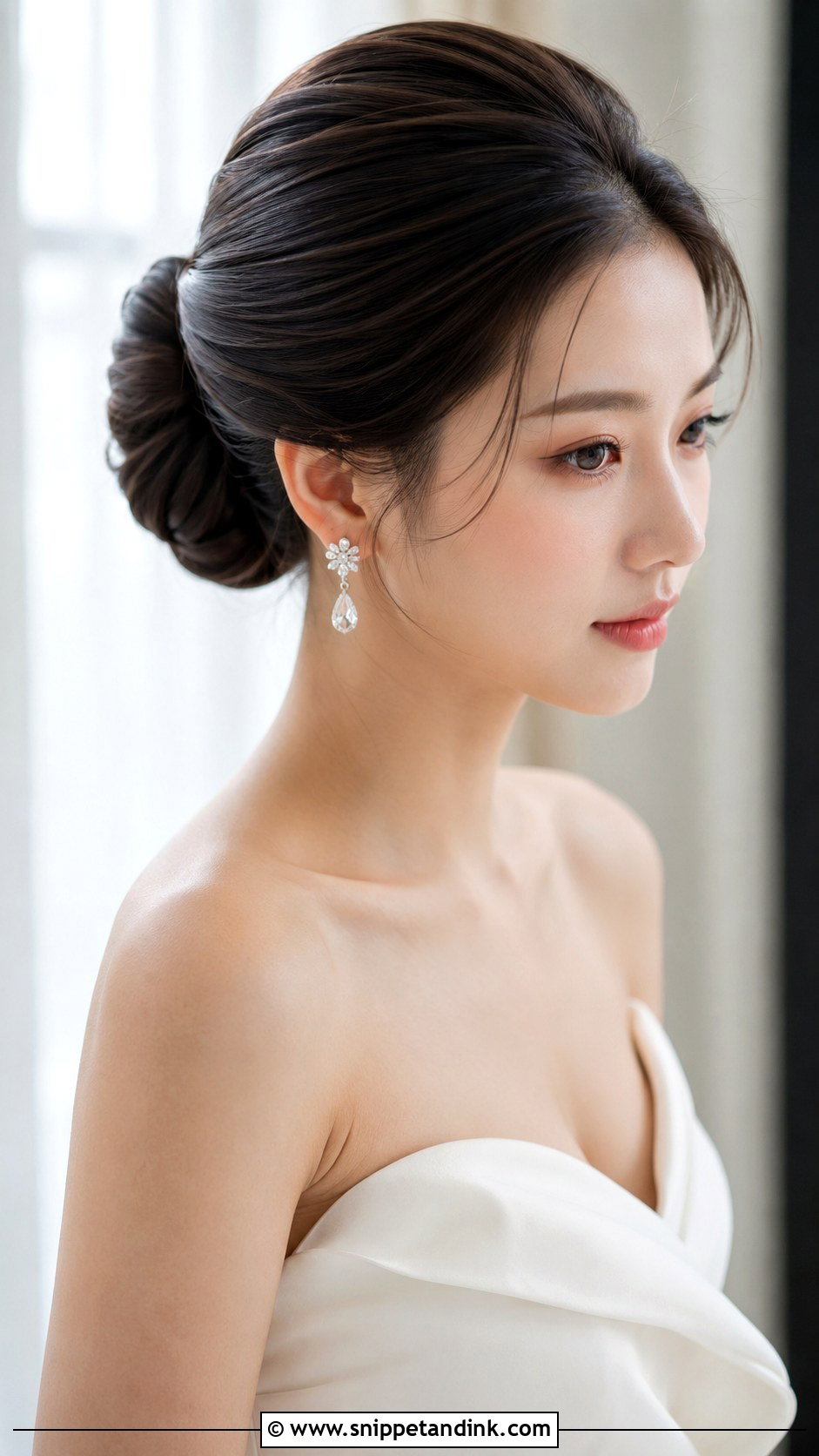 Sculpted Bridal Updo - Snippet and Ink - 20 Brides Updo Hairstyles
