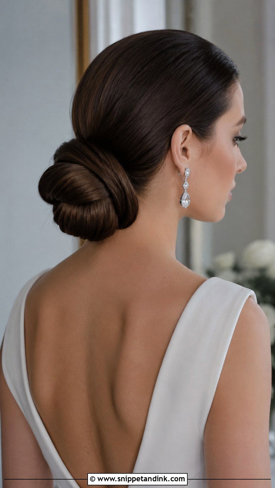 Sculpted Chignon - Snippet and Ink - 25 Hair Styles for Weddings