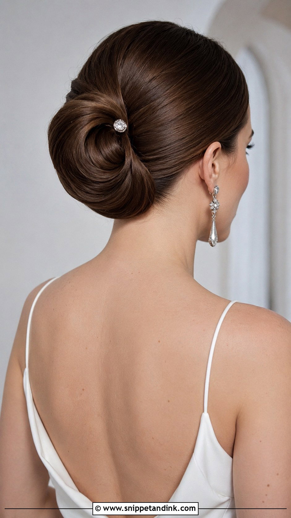 Sculpted Chignon Updo - Snippet and Ink - 25 Elegant Bridal Hair Updo Ideas
