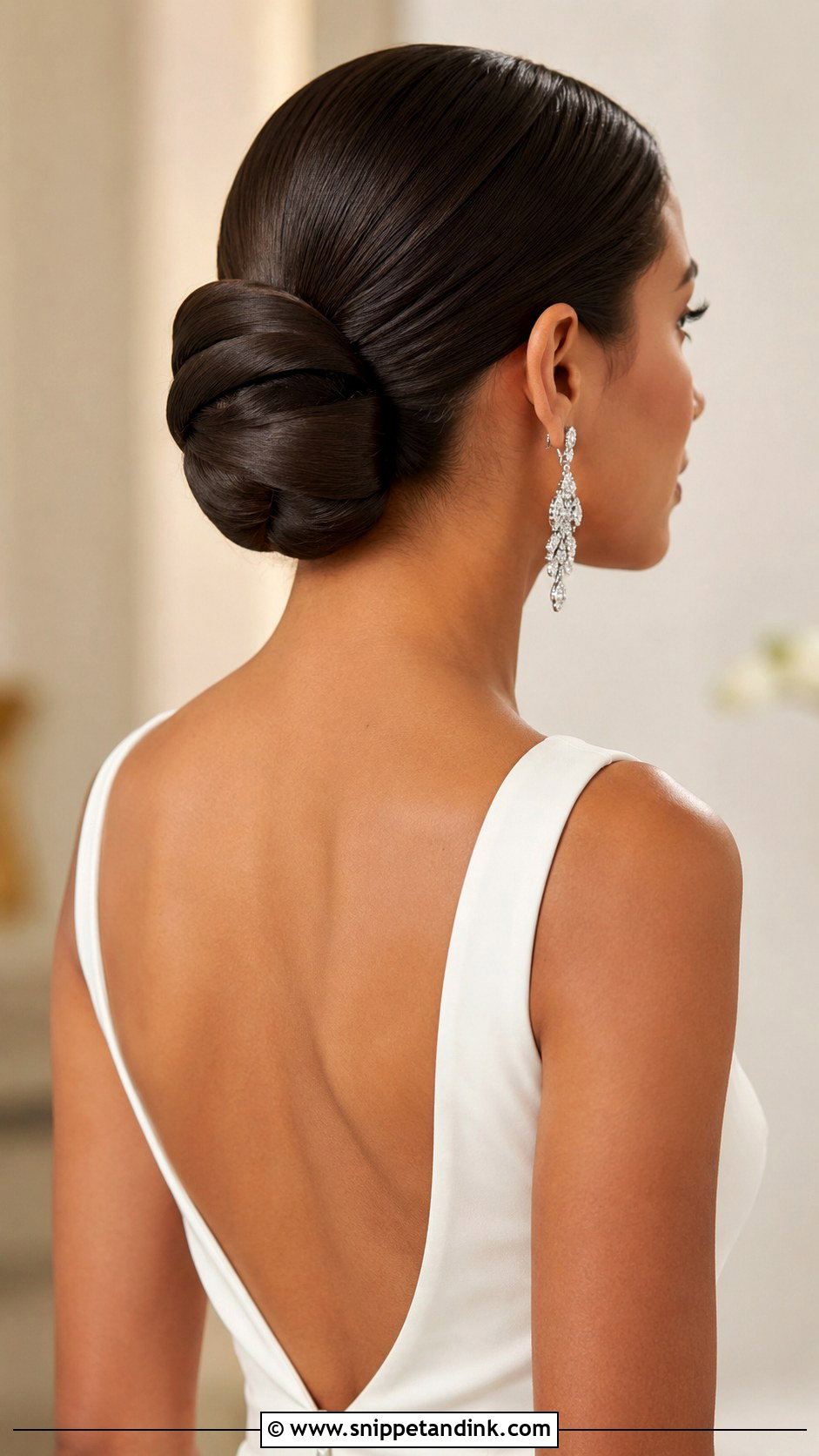 Sculpted Chignon Updo - Snippet and Ink - 25 Bridal Updo Hairstyles