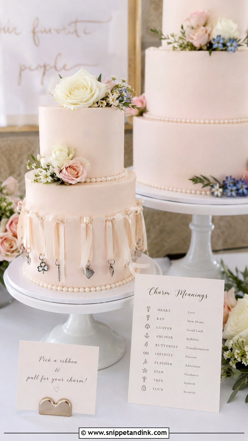 Separate Cake Pull Cake - Snippet and Ink - 20 Wedding Cake Pulls