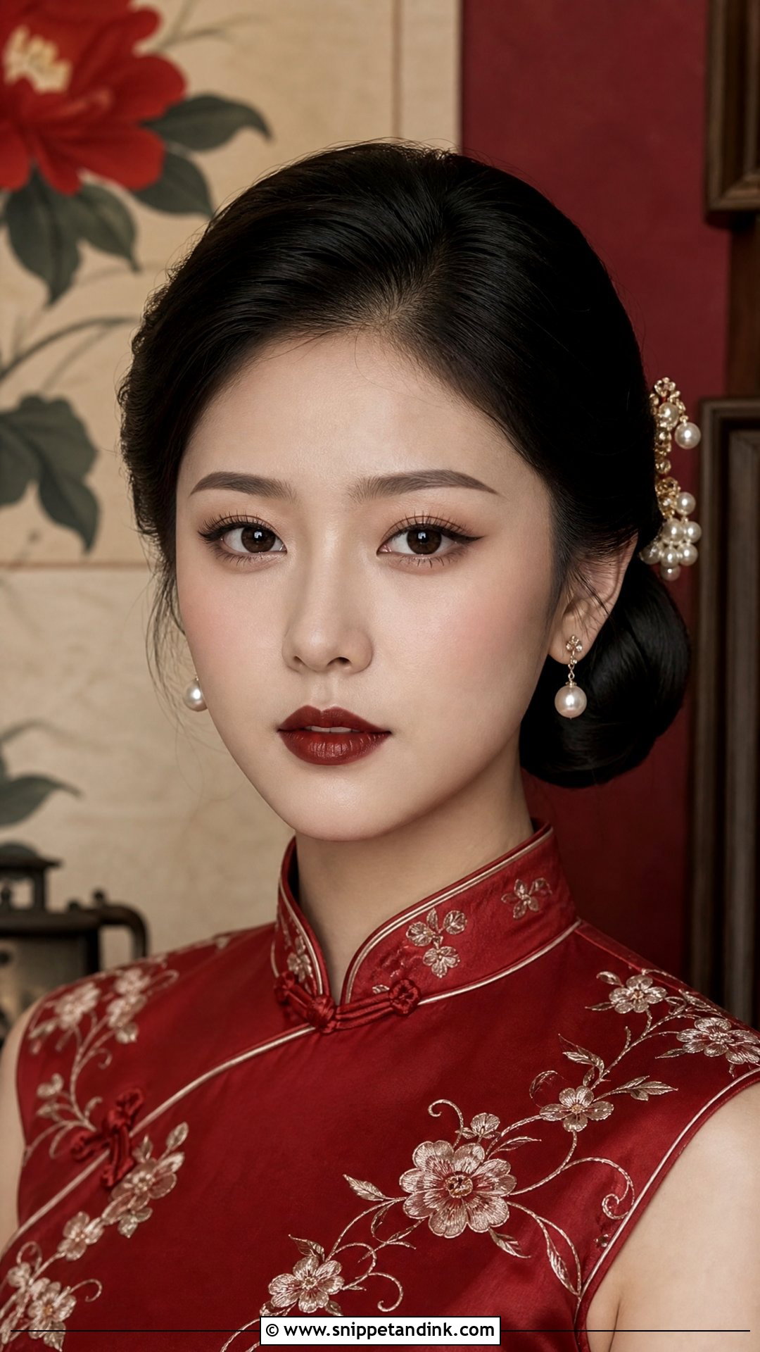 Shanghai Bridal Makeup - Snippet and Ink - 20 Chinese Asian Bridal Makeup Ideas