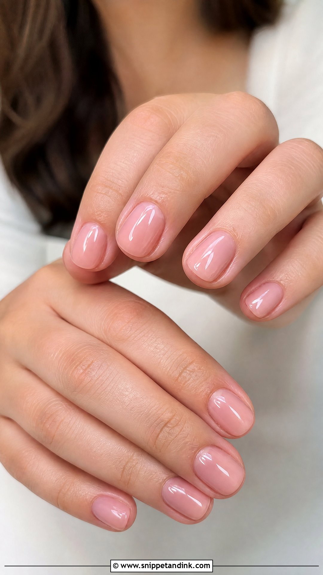 Sheer Blush Fall Wedding Guest Nails - Snippet and Ink - 25 Fall Wedding Nails for Guest