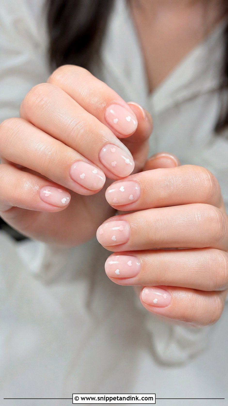 Sheer Glitter Wedding Nails - Snippet and Ink - 20 Simple Nail Art for Wedding Ideas