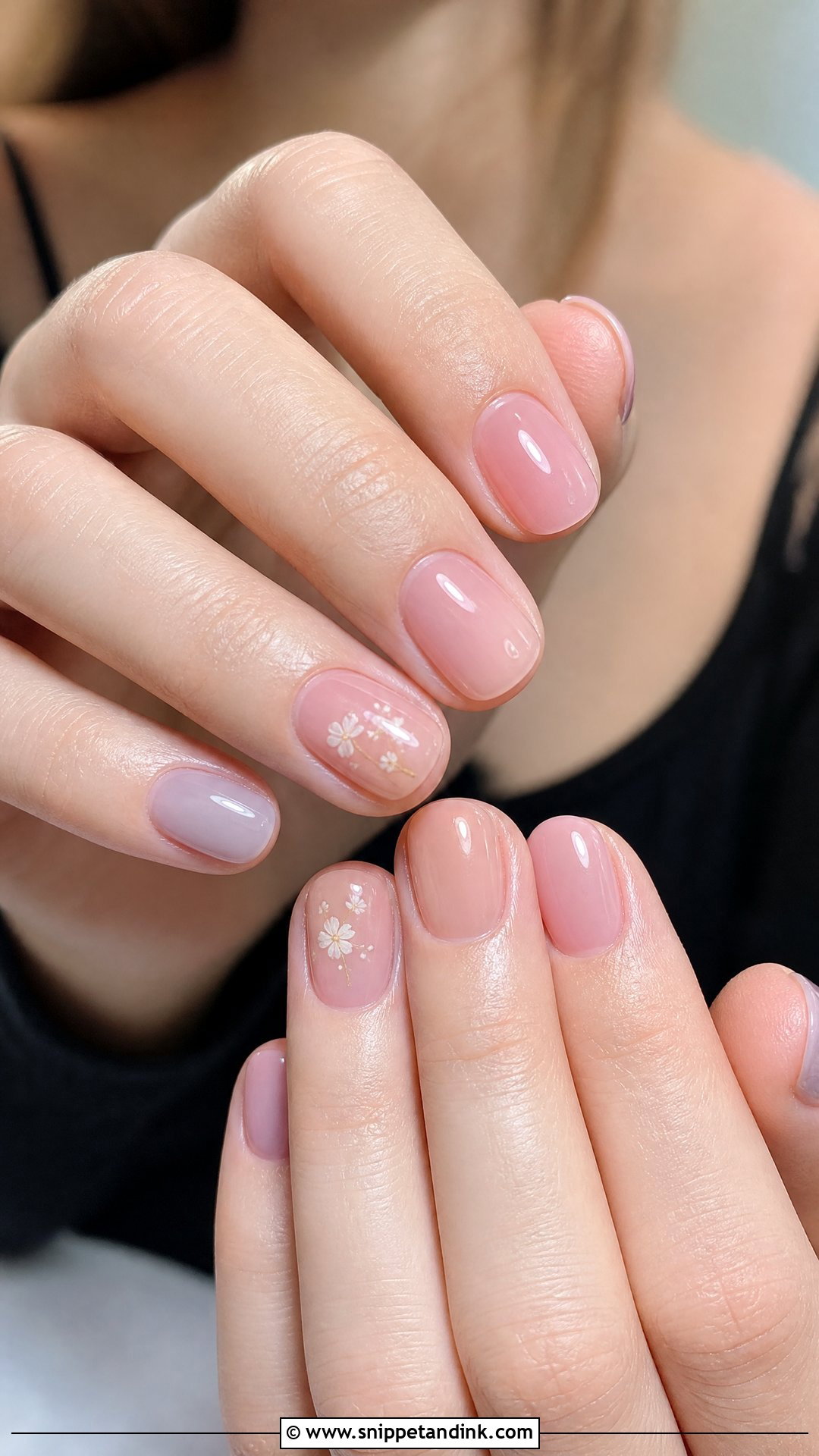 Sheer Jelly Wedding Nails - Snippet and Ink - 25 Unique Wedding Nails